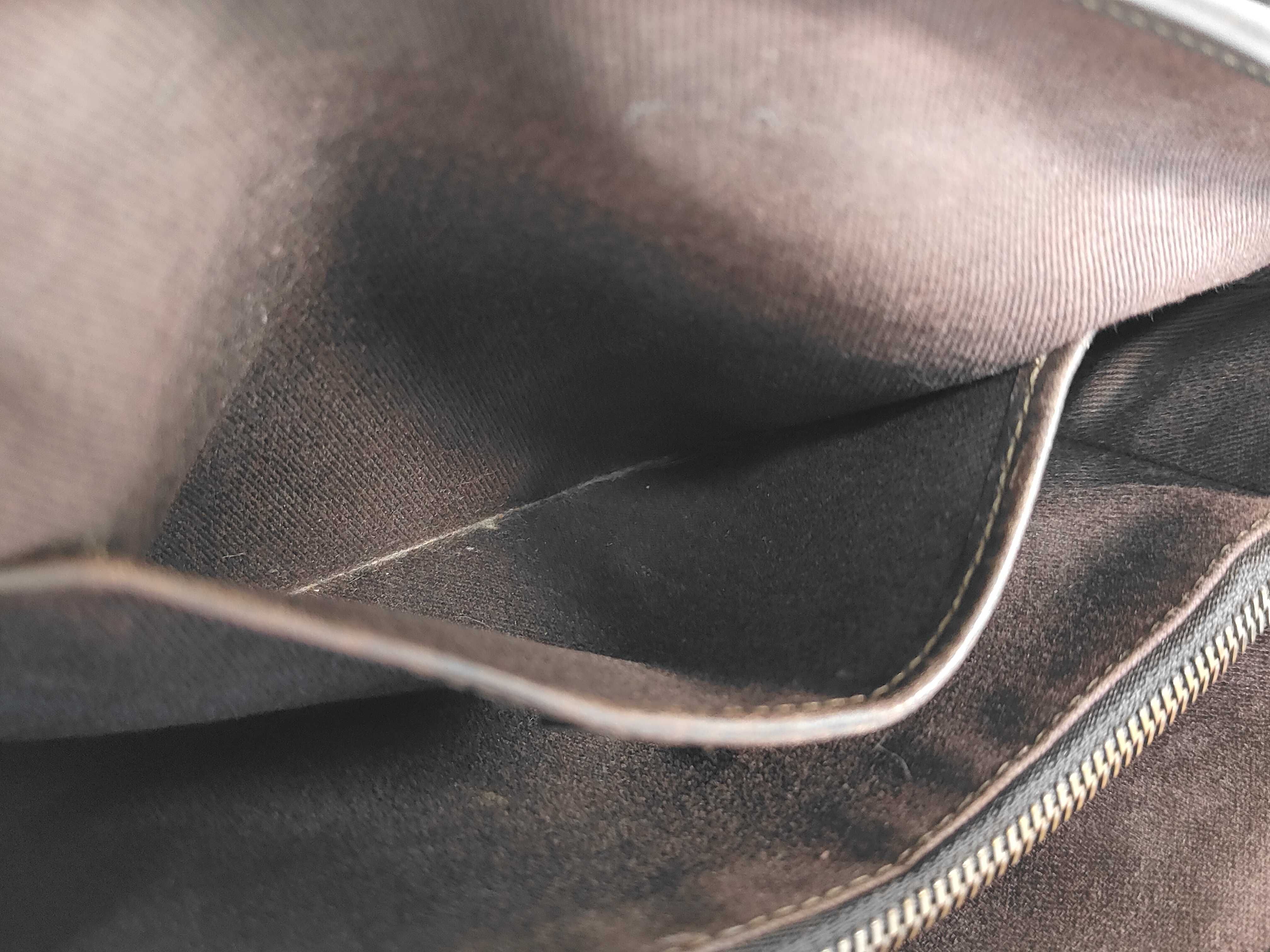 Canvas x Leather Handbag Tote Bag — view 12