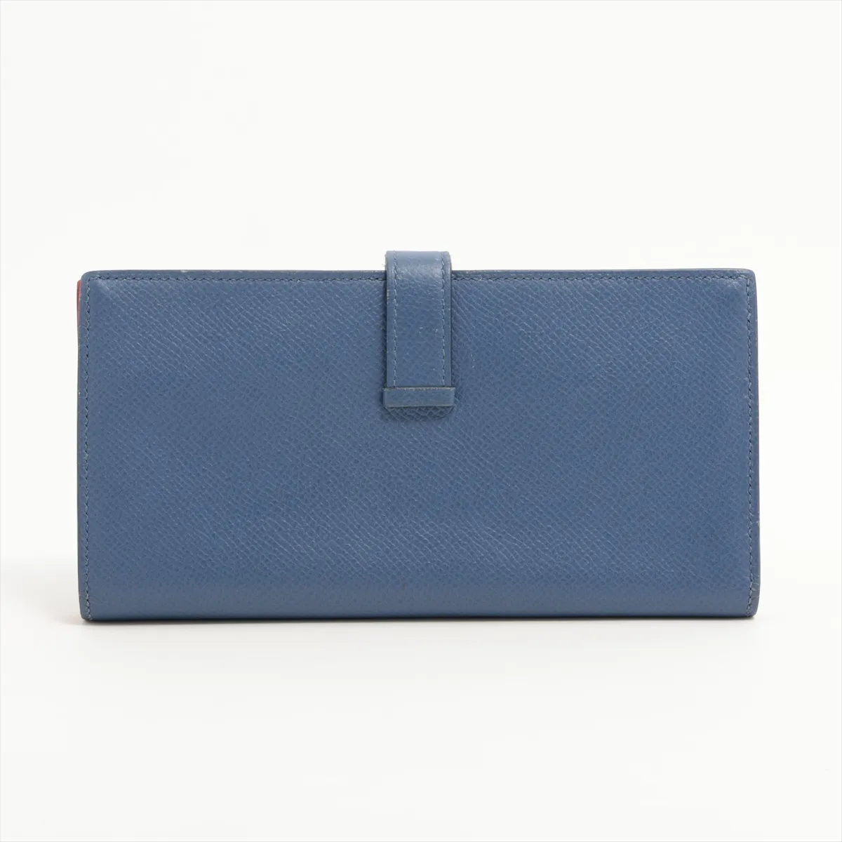 Bearn Soufflé Verso Veau Epsom Long Wallet, Blue Brighton x Capucines, Silver Hardware, C: 2018 — view 2