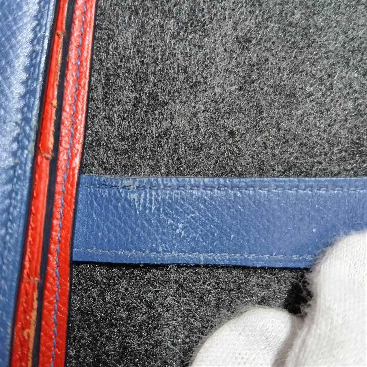 Bearn Soufflé Verso Veau Epsom Long Wallet, Blue Brighton x Capucines, Silver Hardware, C: 2018 — view 13