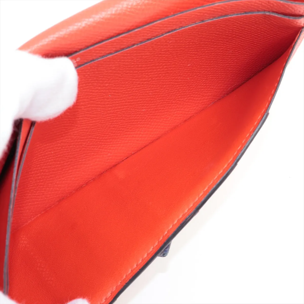 Bearn Soufflé Verso Veau Epsom Long Wallet, Blue Brighton x Capucines, Silver Hardware, C: 2018 — view 4