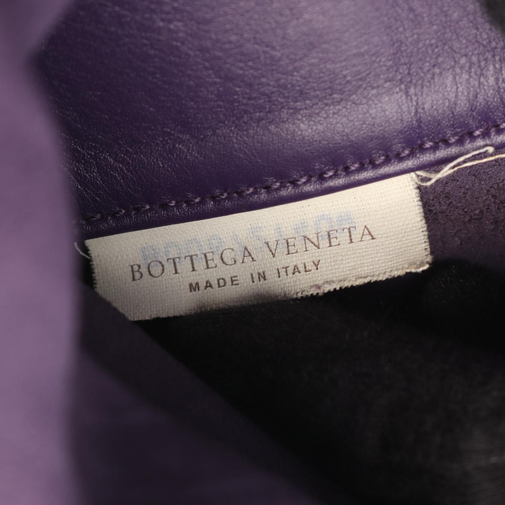 Intrecciato Tote Bag Purple Leather — view 4