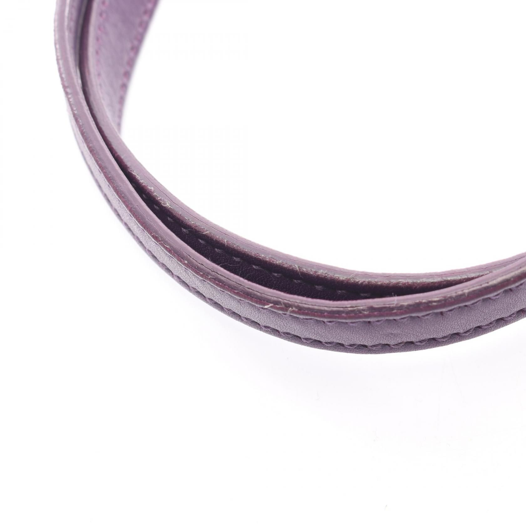 Intrecciato Tote Bag Purple Leather — view 10