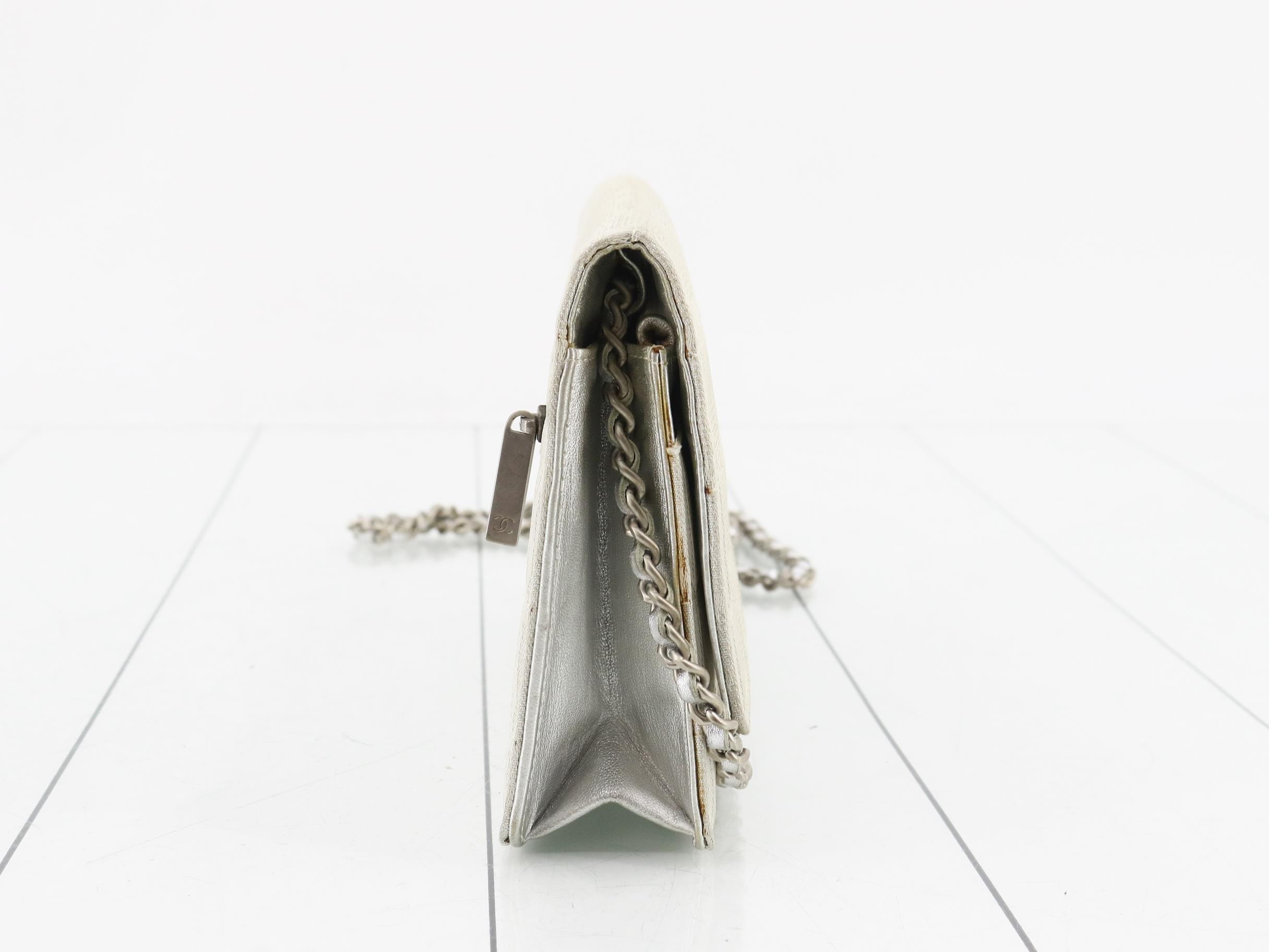 Chain Shoulder Bag Silver — view 4