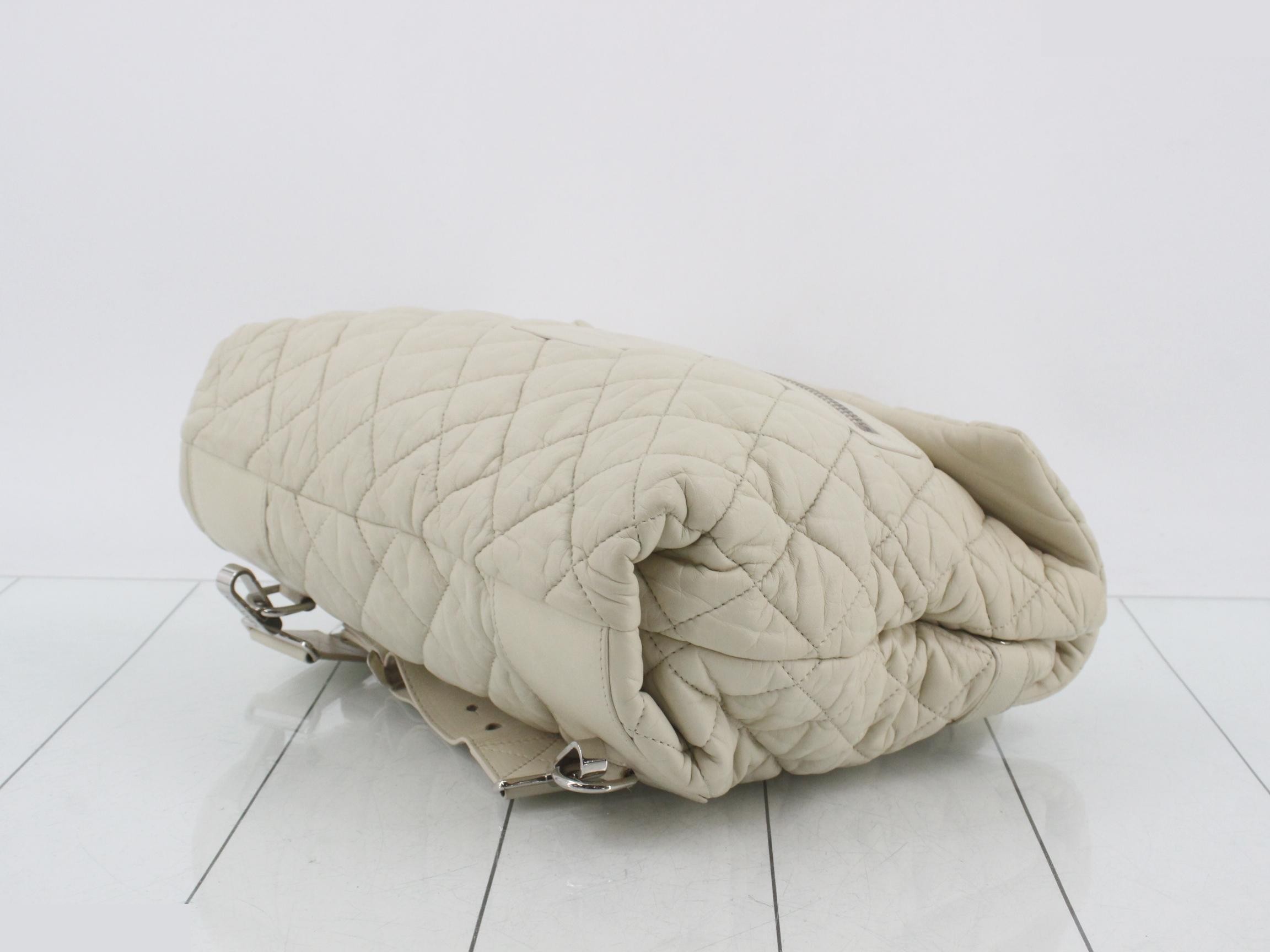 Cococoon Nylon Ivory Backpack, Item No. 13 — view 6