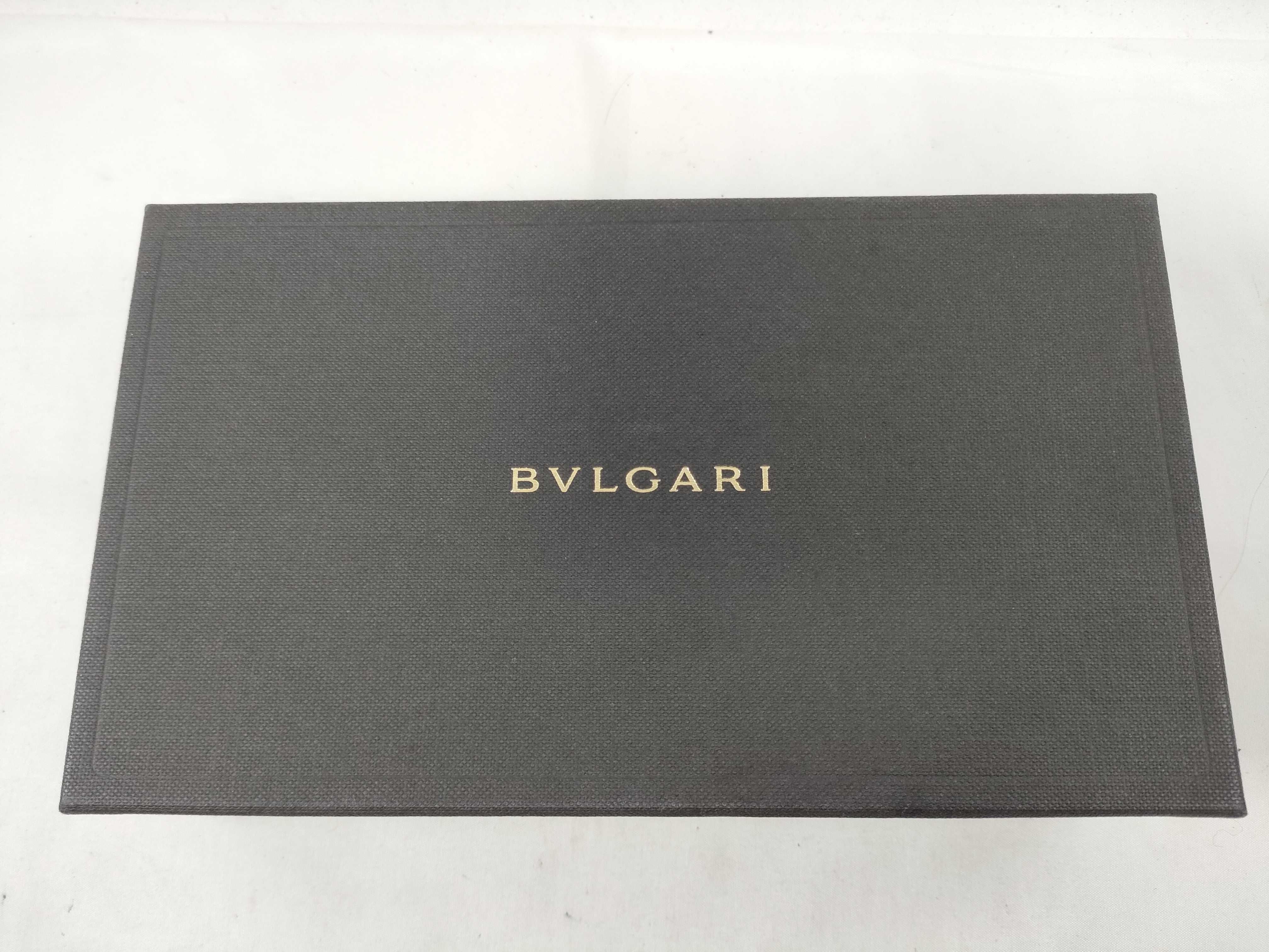 Bulgari Wallet Organizer Leather Black Wallet — view 15