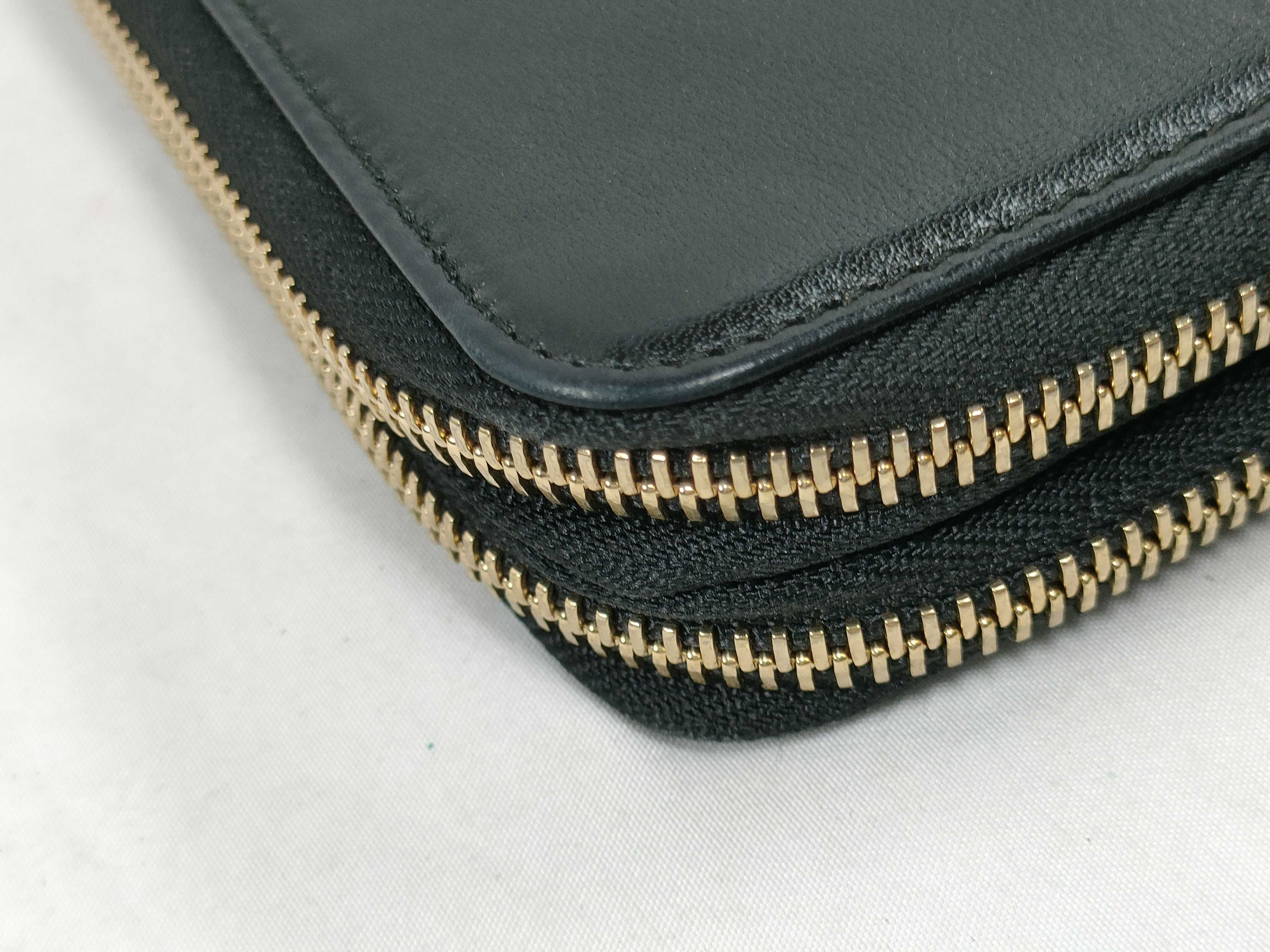 Bulgari Wallet Organizer Leather Black Wallet — view 5