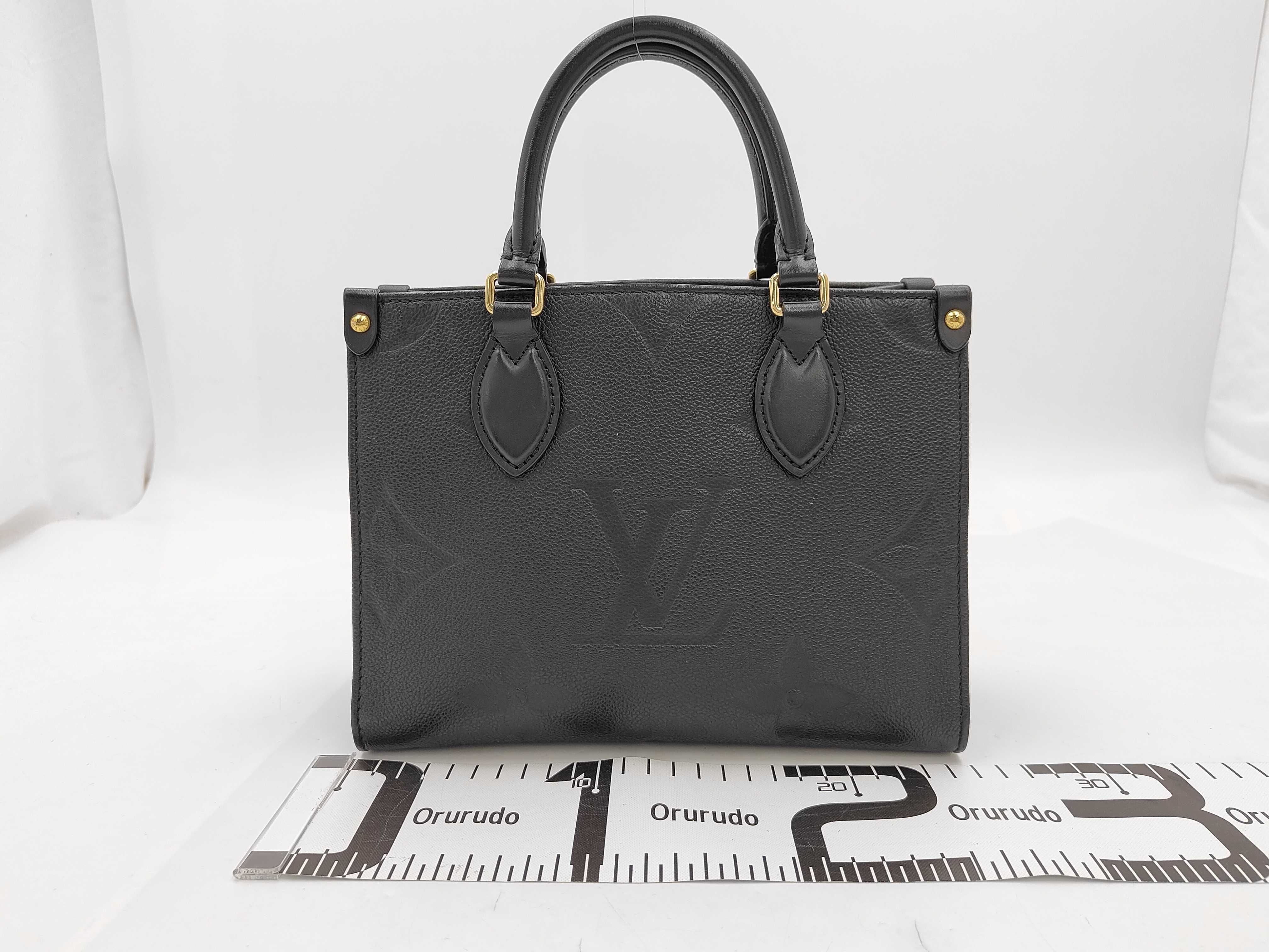 Monogram Empreinte OnTheGo PM M45653 RFID Shoulder Bag Handbag — view 2