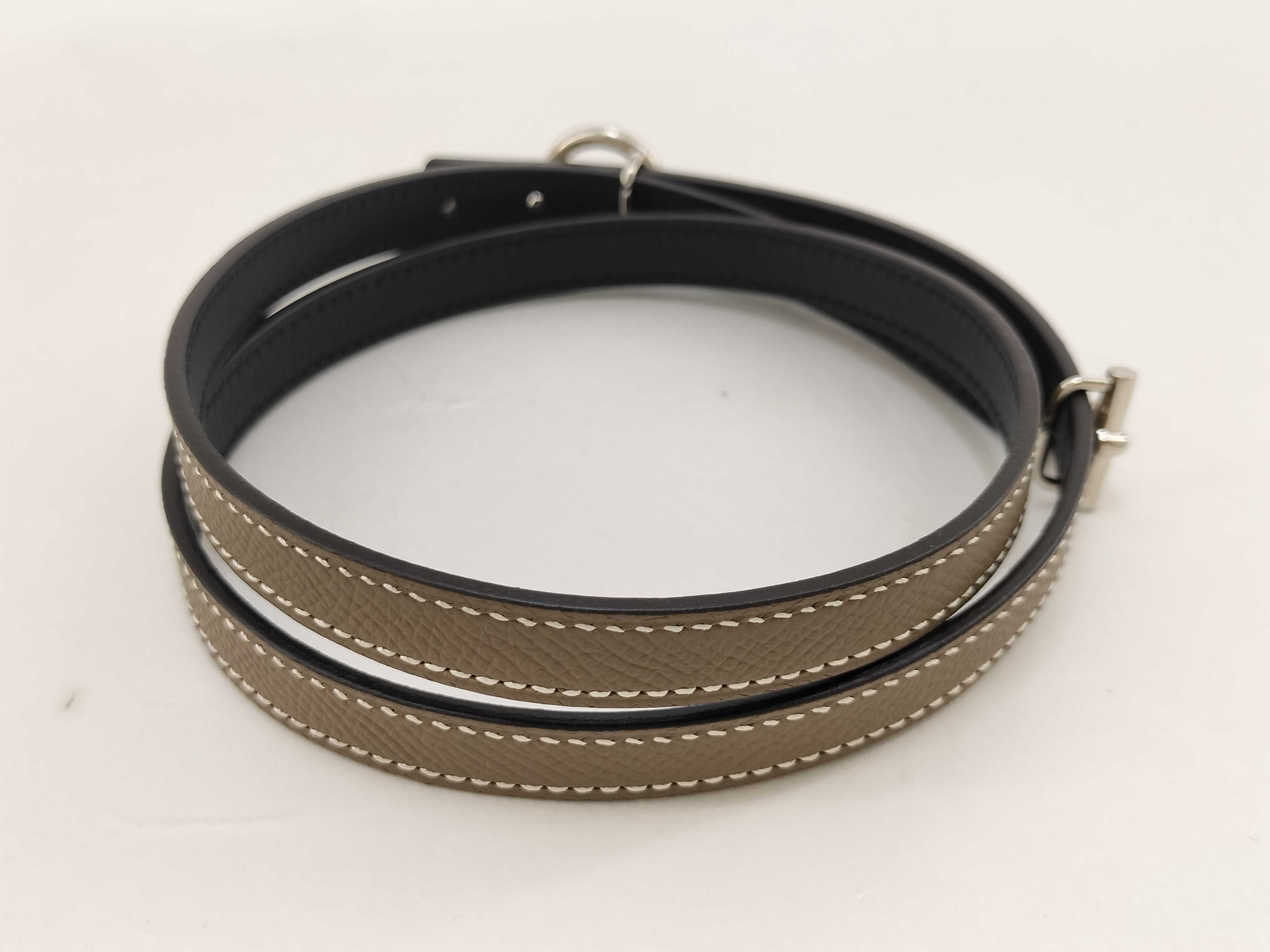 Carousel Belt 13 Chaine d'Ancre Etoupe x Black Reversible B Stamp 31 Belt — view 2