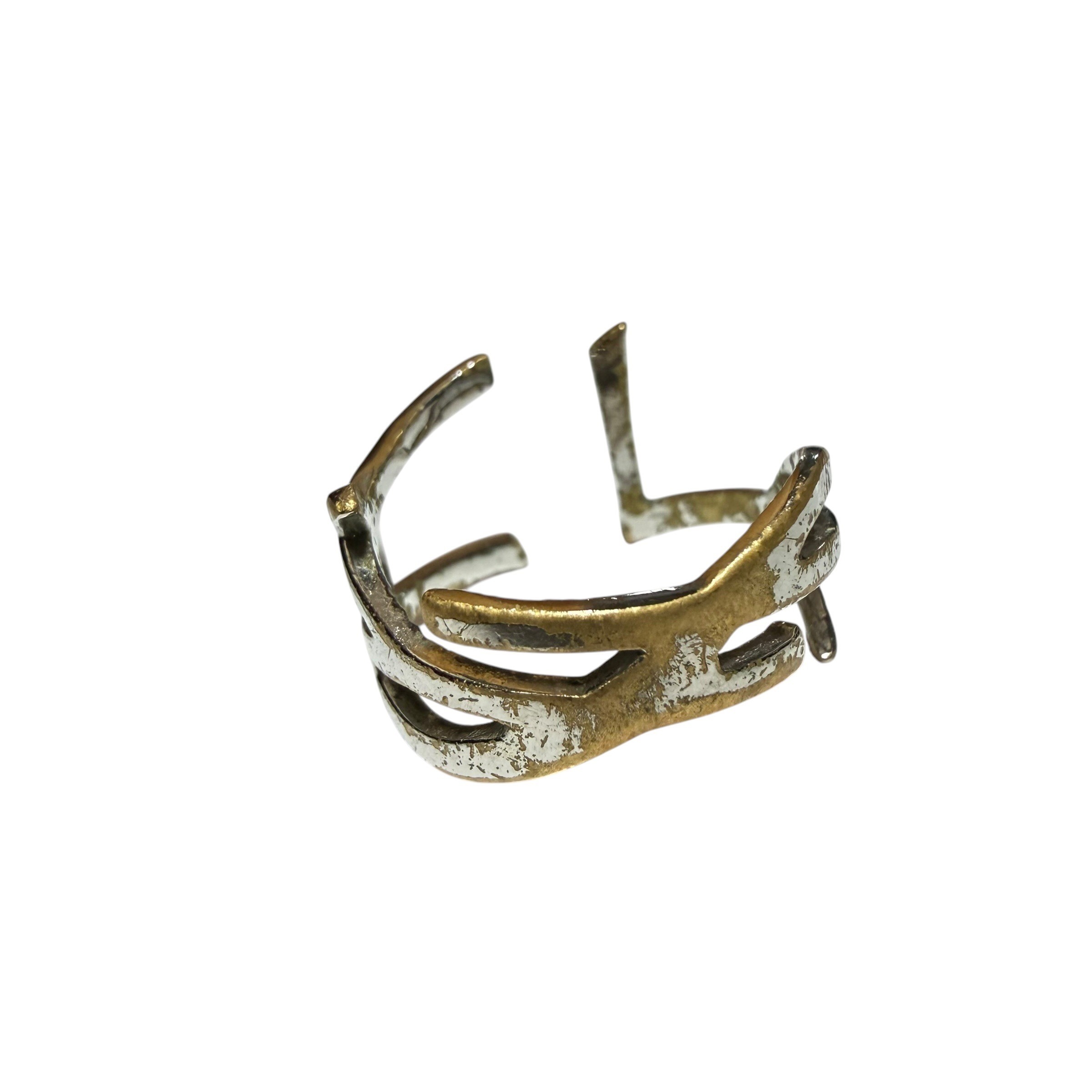 Y line (precious metal) ring #6.5