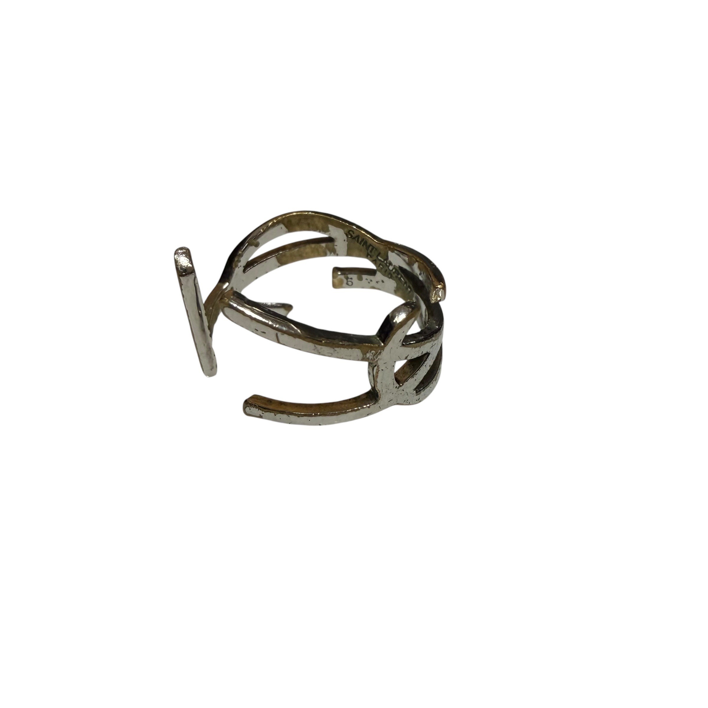 Y line (precious metal) ring #6.5 — view 2
