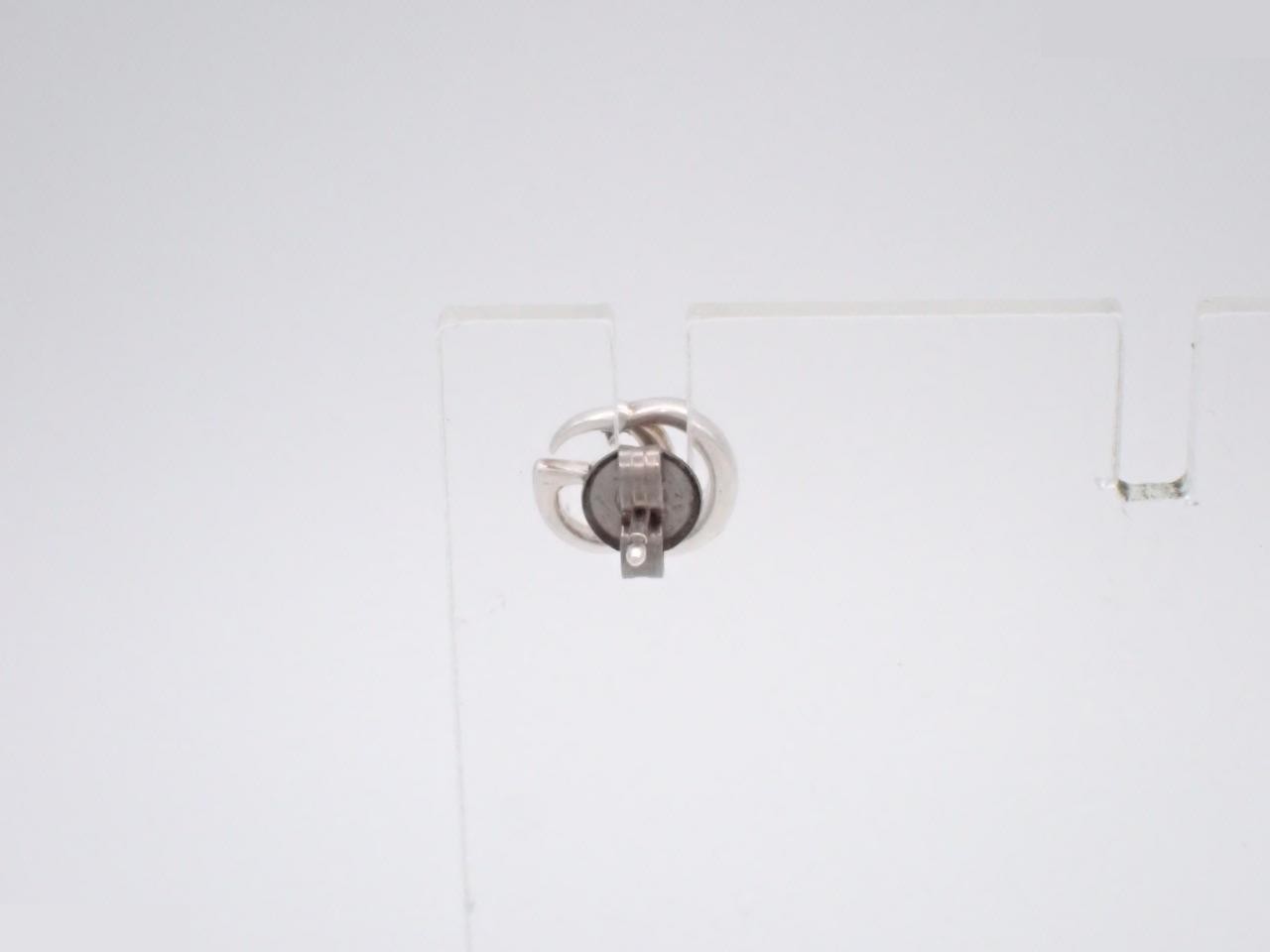 Double G earring, single earring, 925 sterling silver, 0.8g — view 2