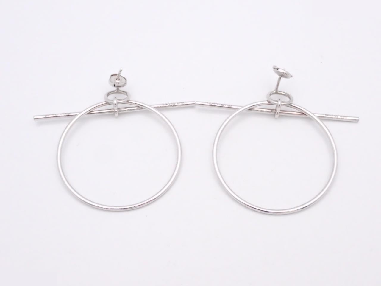 Earrings Loop MM SS Ag925/11.0g — view 2