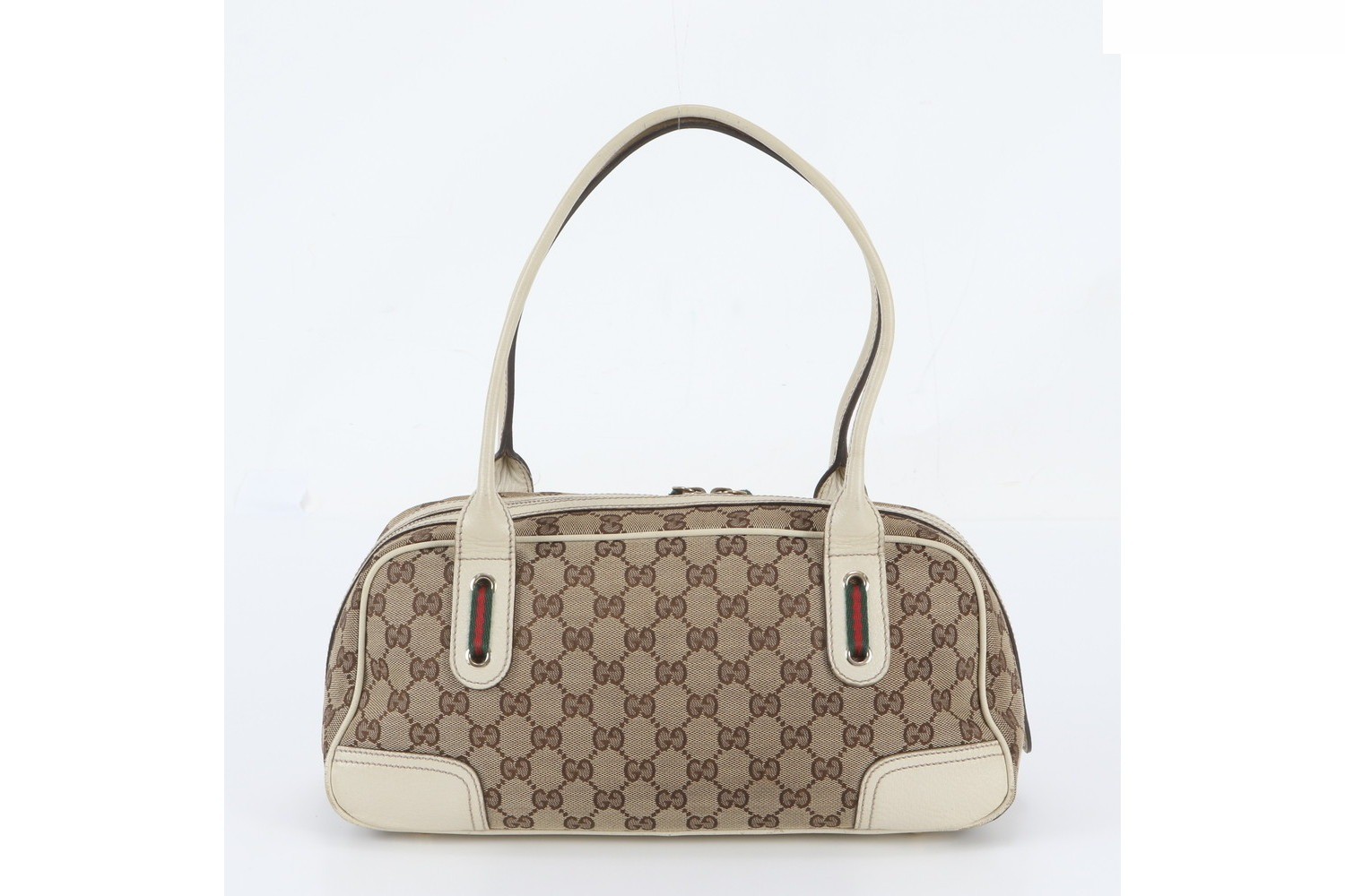GG Canvas Princy 161720 Leather Tote Bag — view 3