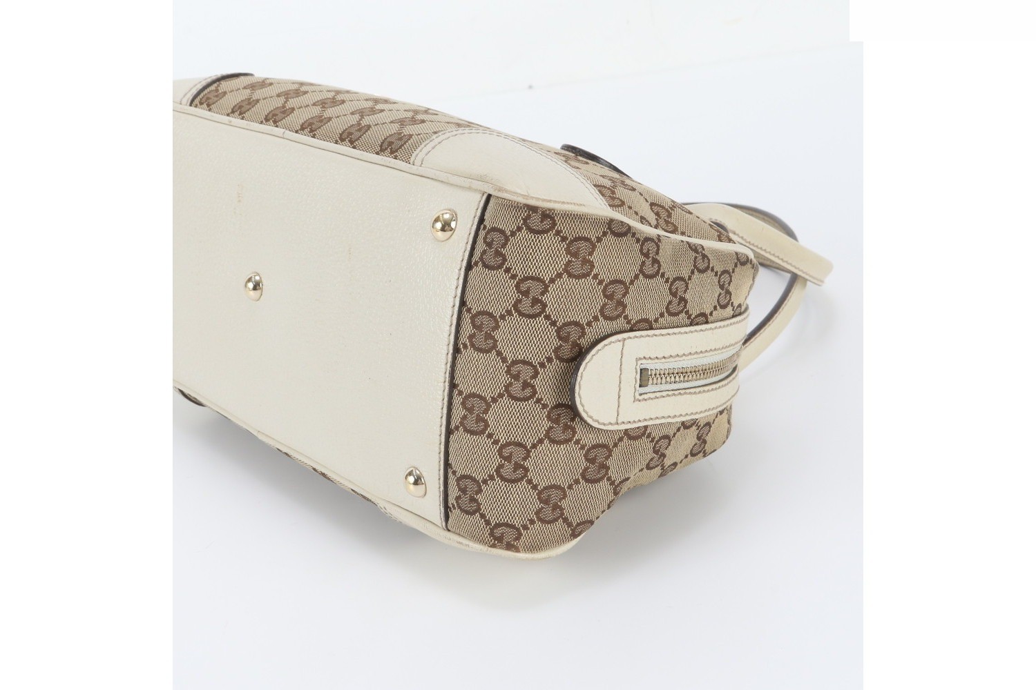 GG Canvas Princy 161720 Leather Tote Bag — view 4
