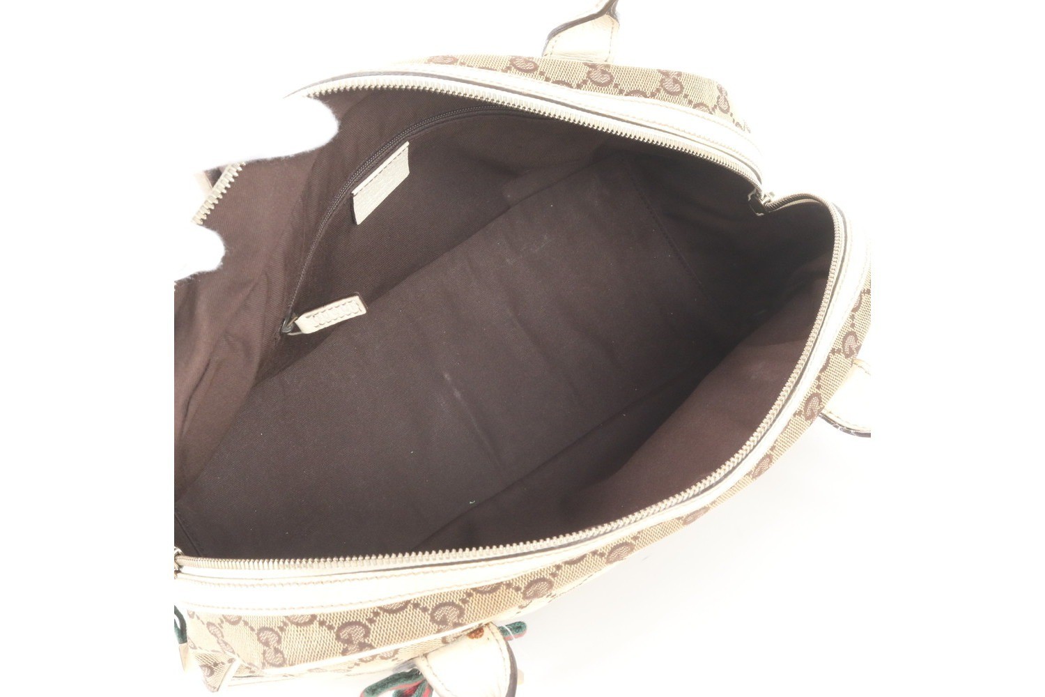 GG Canvas Princy 161720 Leather Tote Bag — view 7