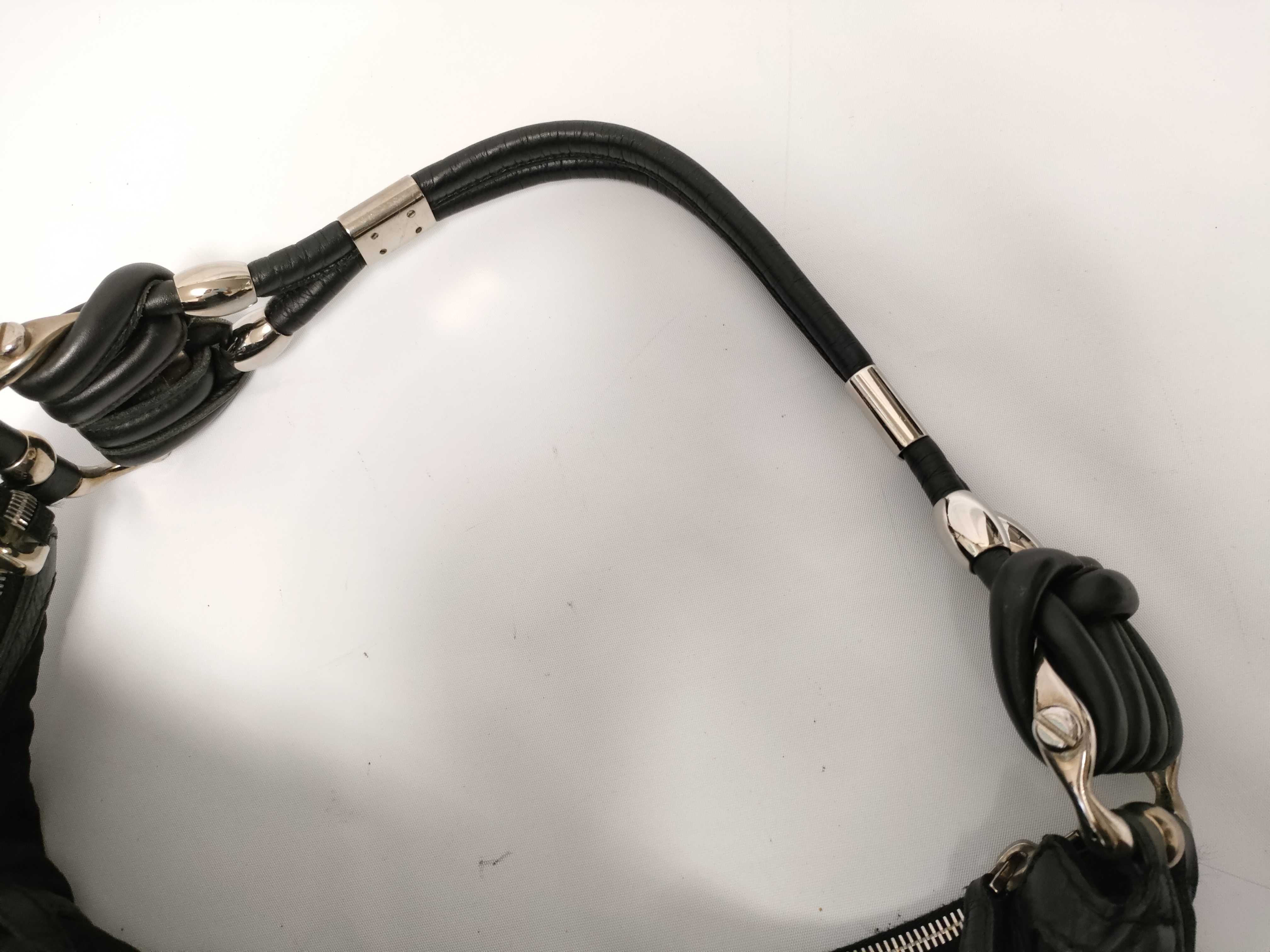 240261 One-Shoulder Bag GG Nylon Black with Dust Bag Shoulder Bag — view 3