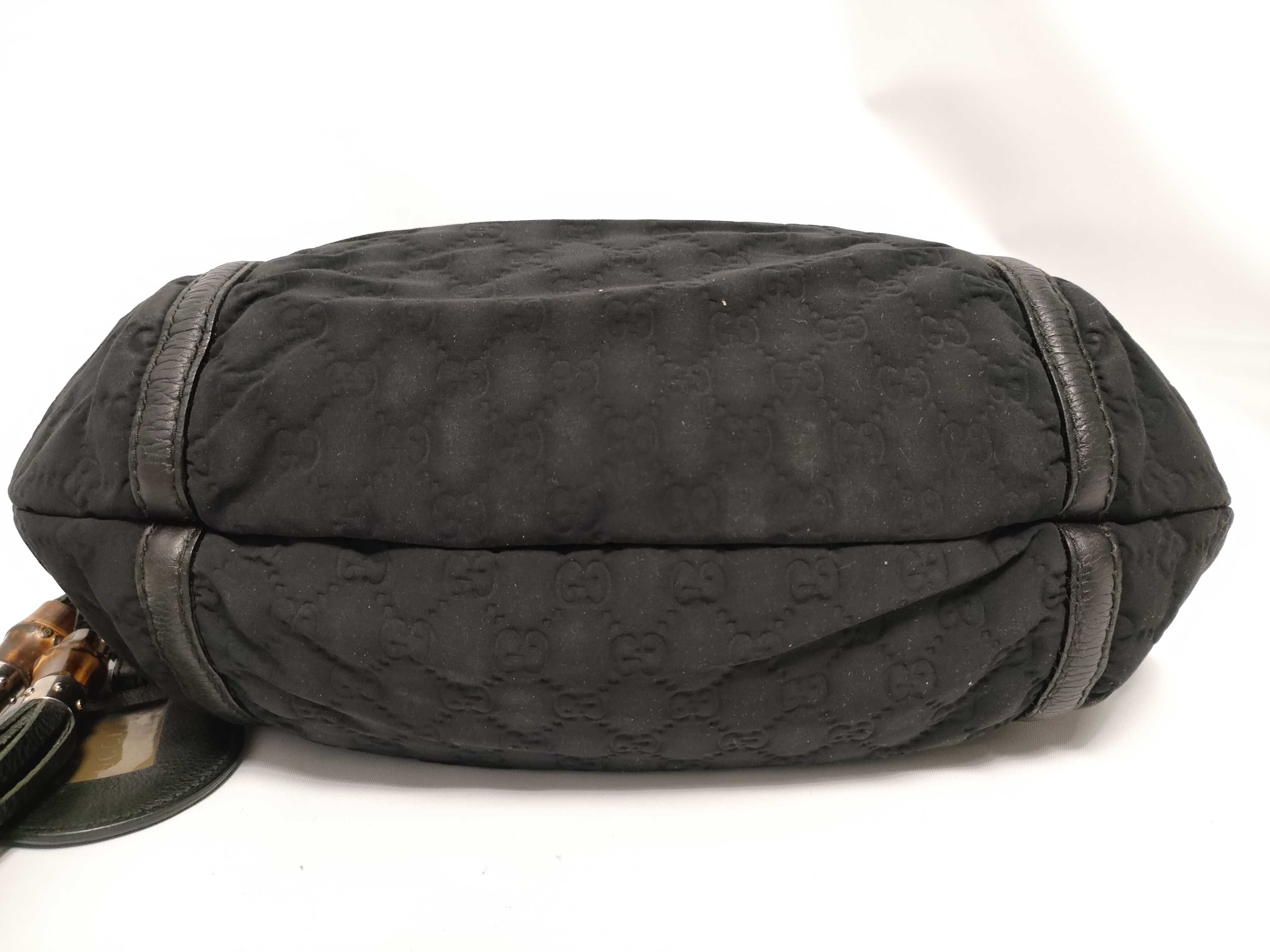 240261 One-Shoulder Bag GG Nylon Black with Dust Bag Shoulder Bag — view 6