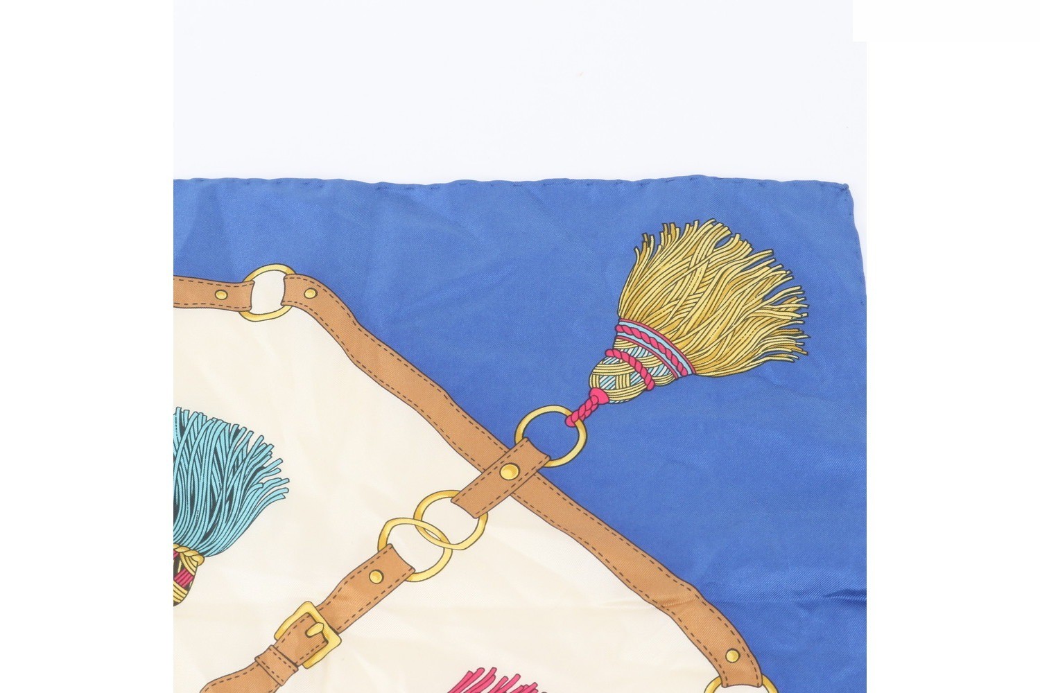 100% Silk Scarf with Tag — view 2