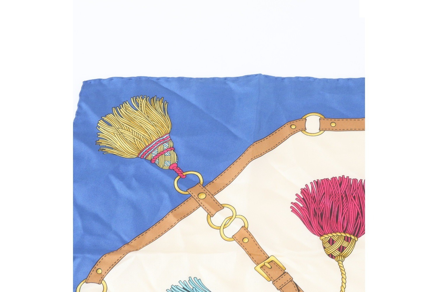 100% Silk Scarf with Tag — view 3