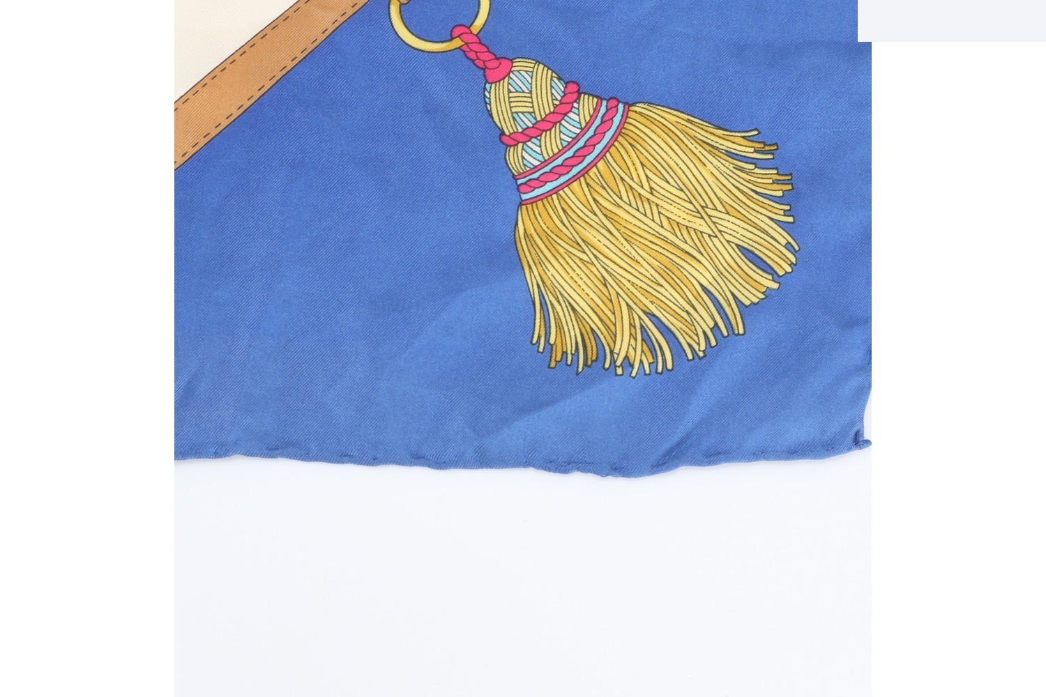 100% Silk Scarf with Tag — view 5