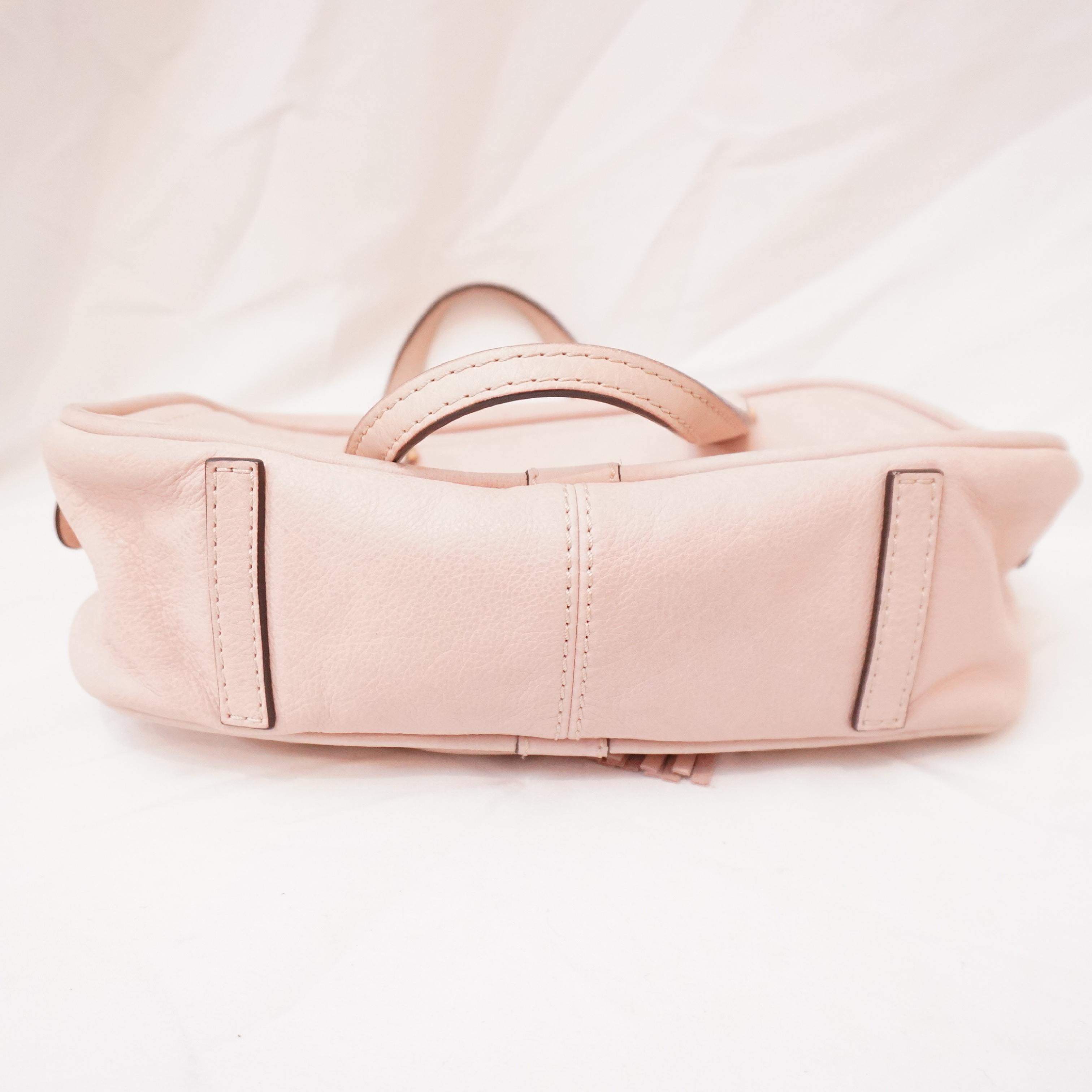 Anagram Embossed Fringe Tassel Design Handbag — view 11