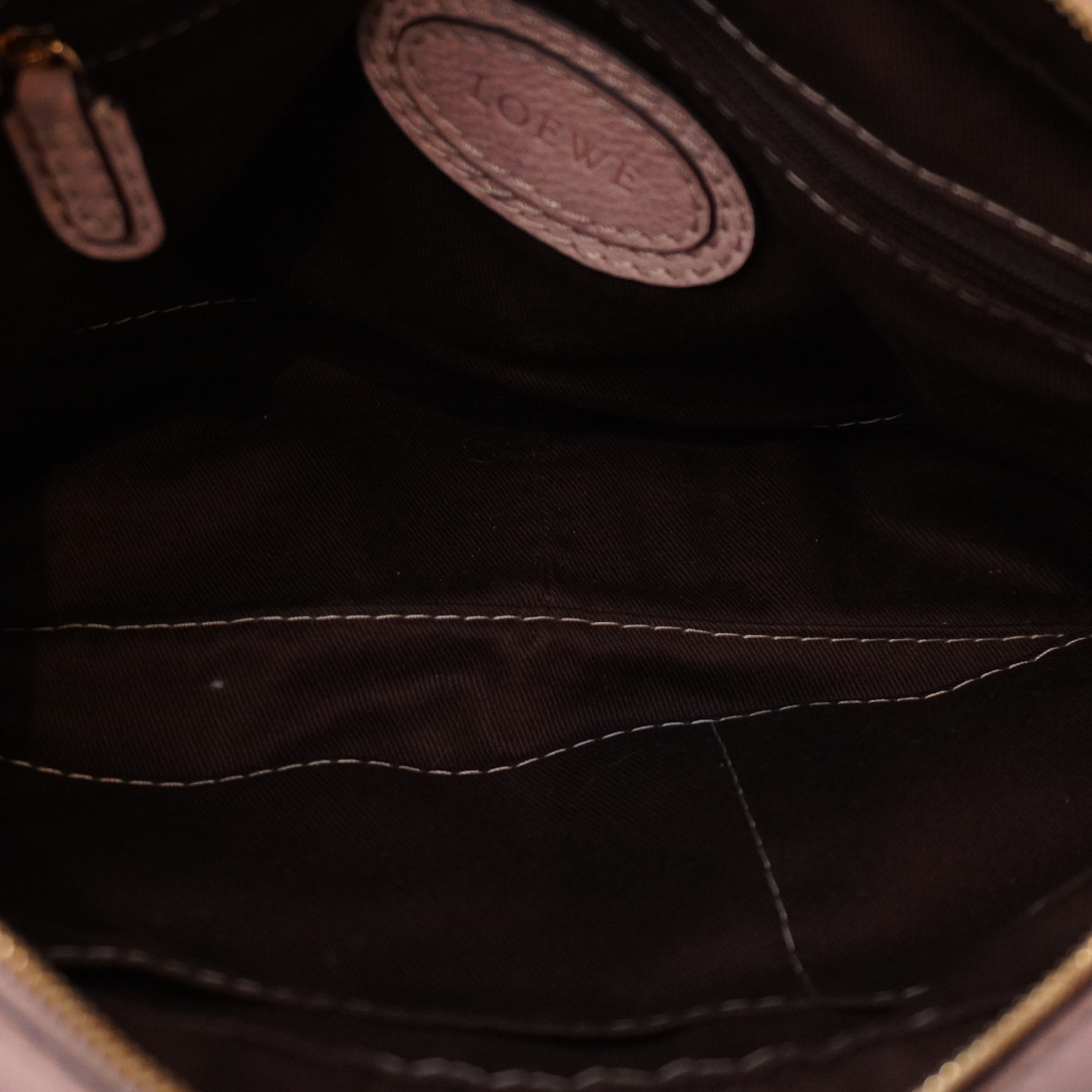 Anagram Embossed Fringe Tassel Design Handbag — view 8