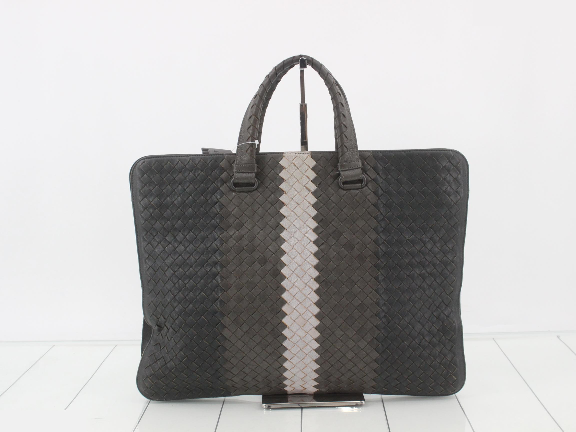 Intrecciato leather handbag — view 2