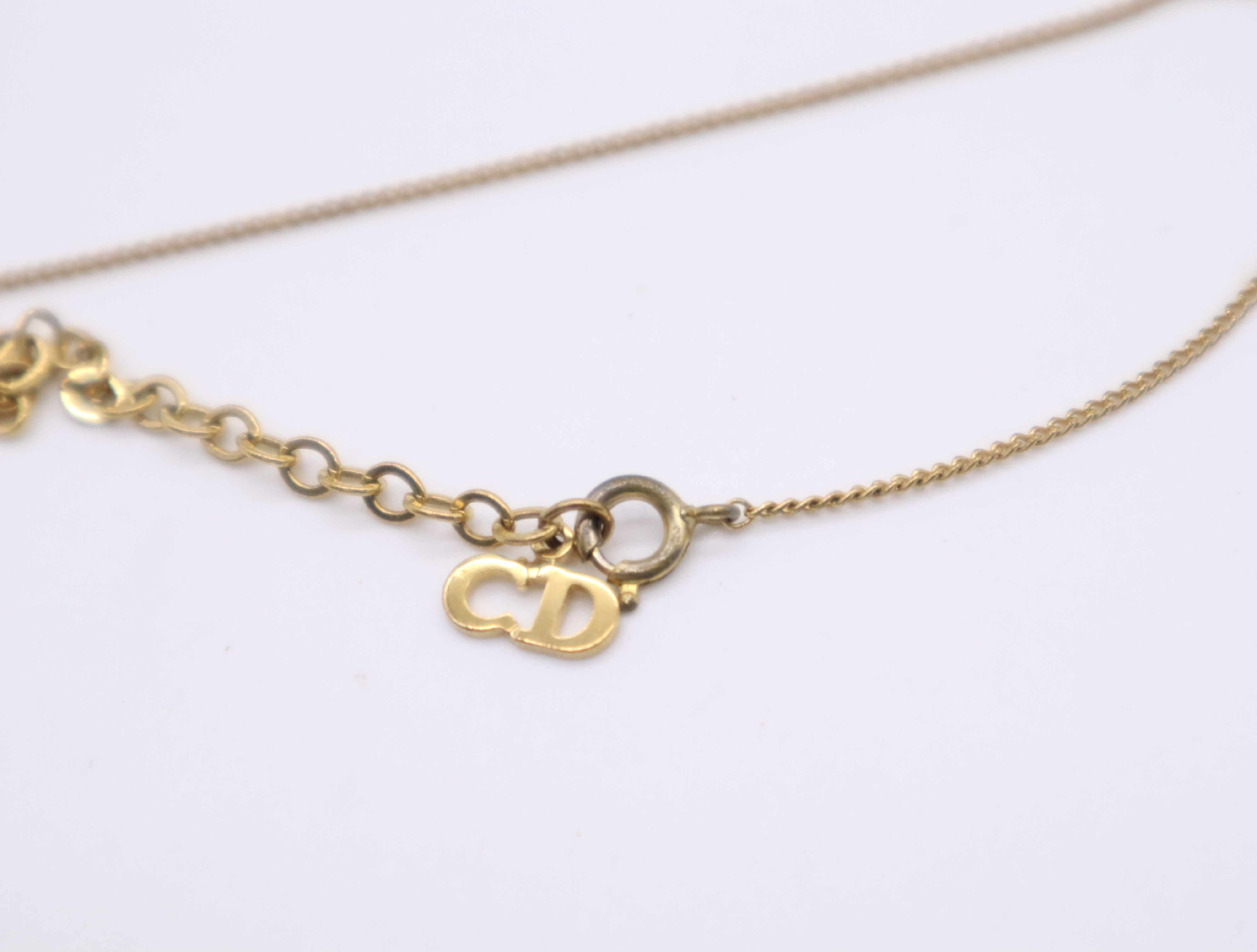 GPCD logo circle motif necklace — view 5