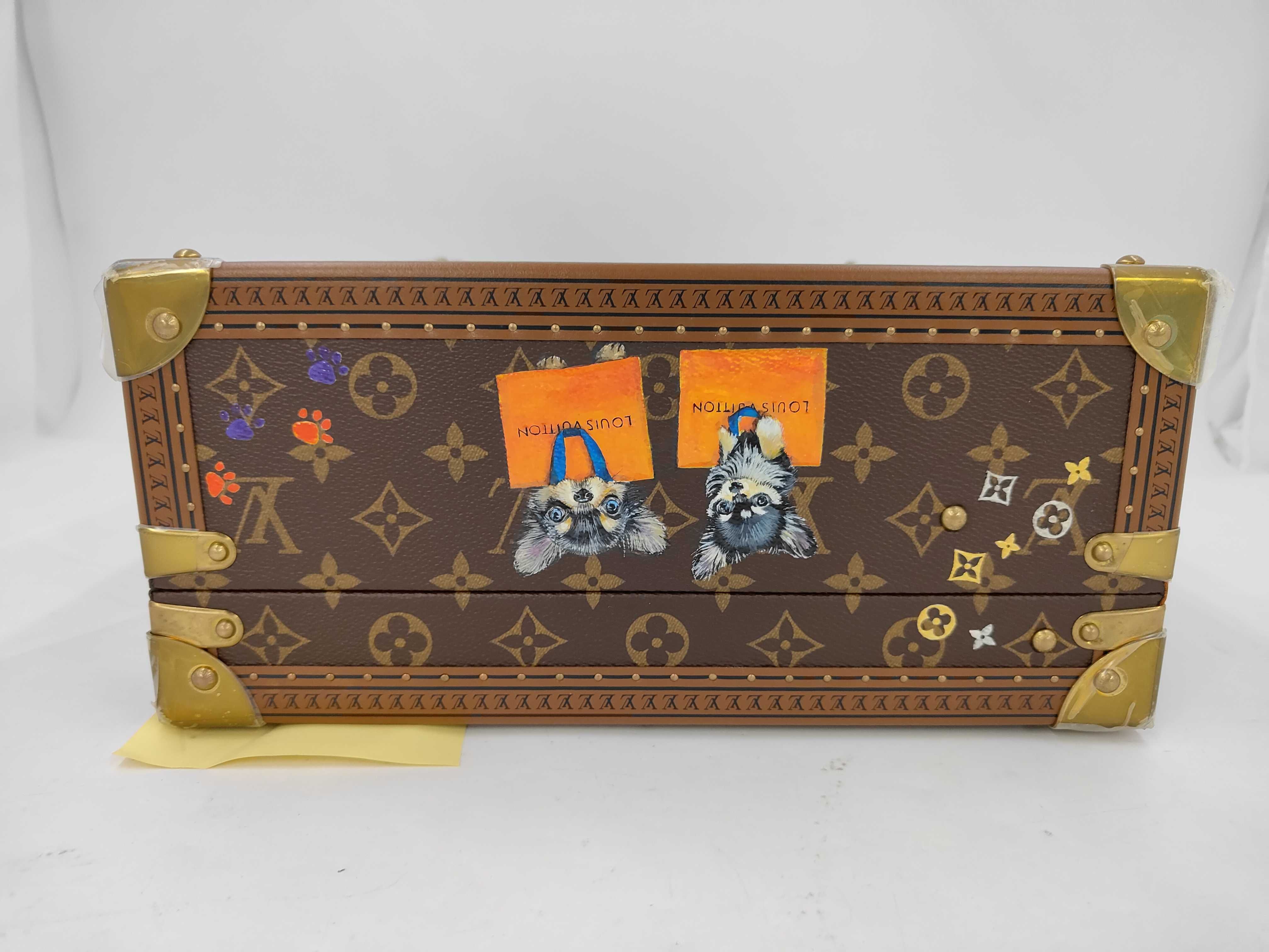 LV Monogram Cotoville Catgram Limited Edition M20085 Bag with Dust Bag, Name Tag, Key Cover, and 2 Keys — view 8