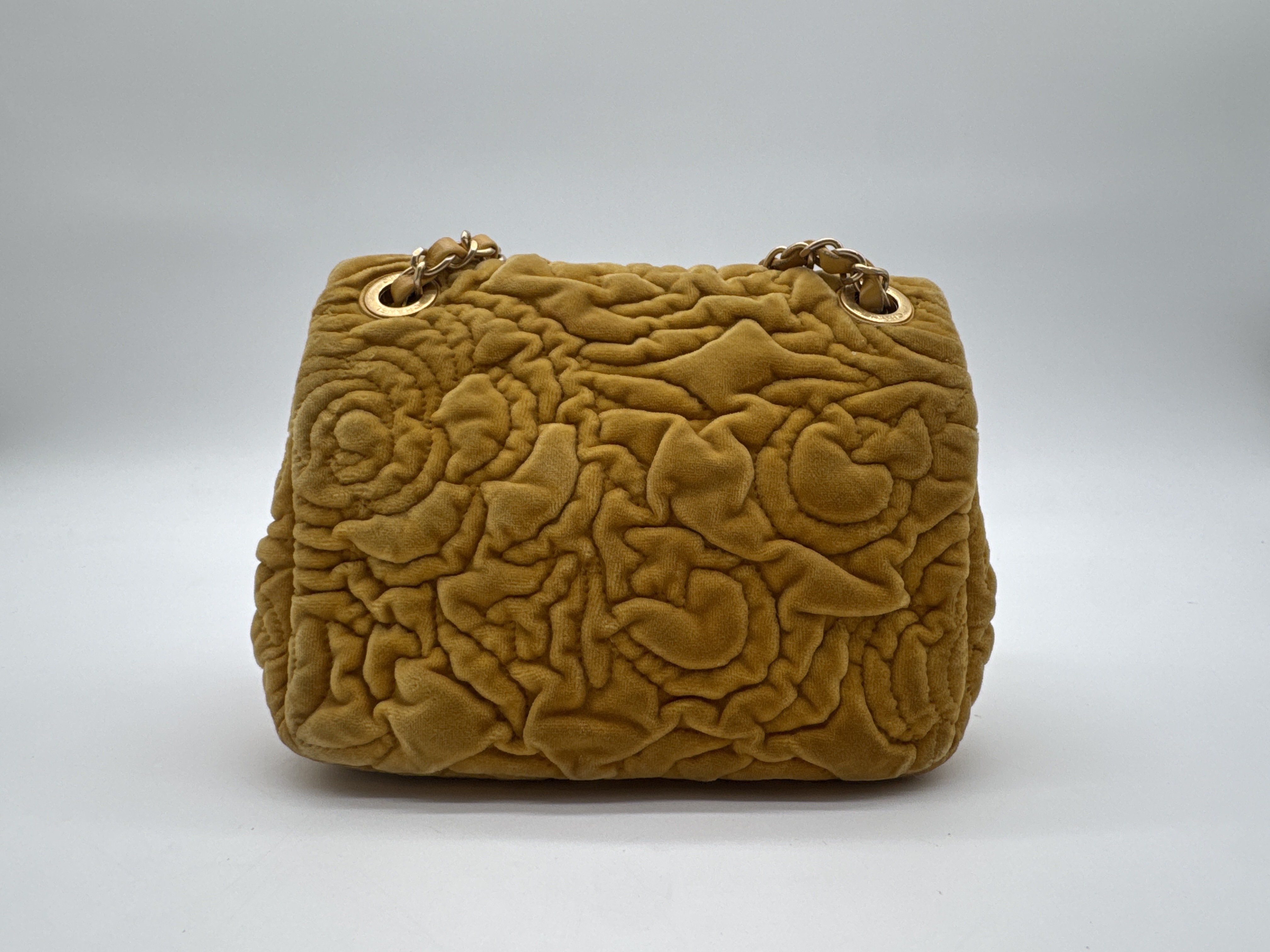 Camellia Velour Shoulder Bag — view 2