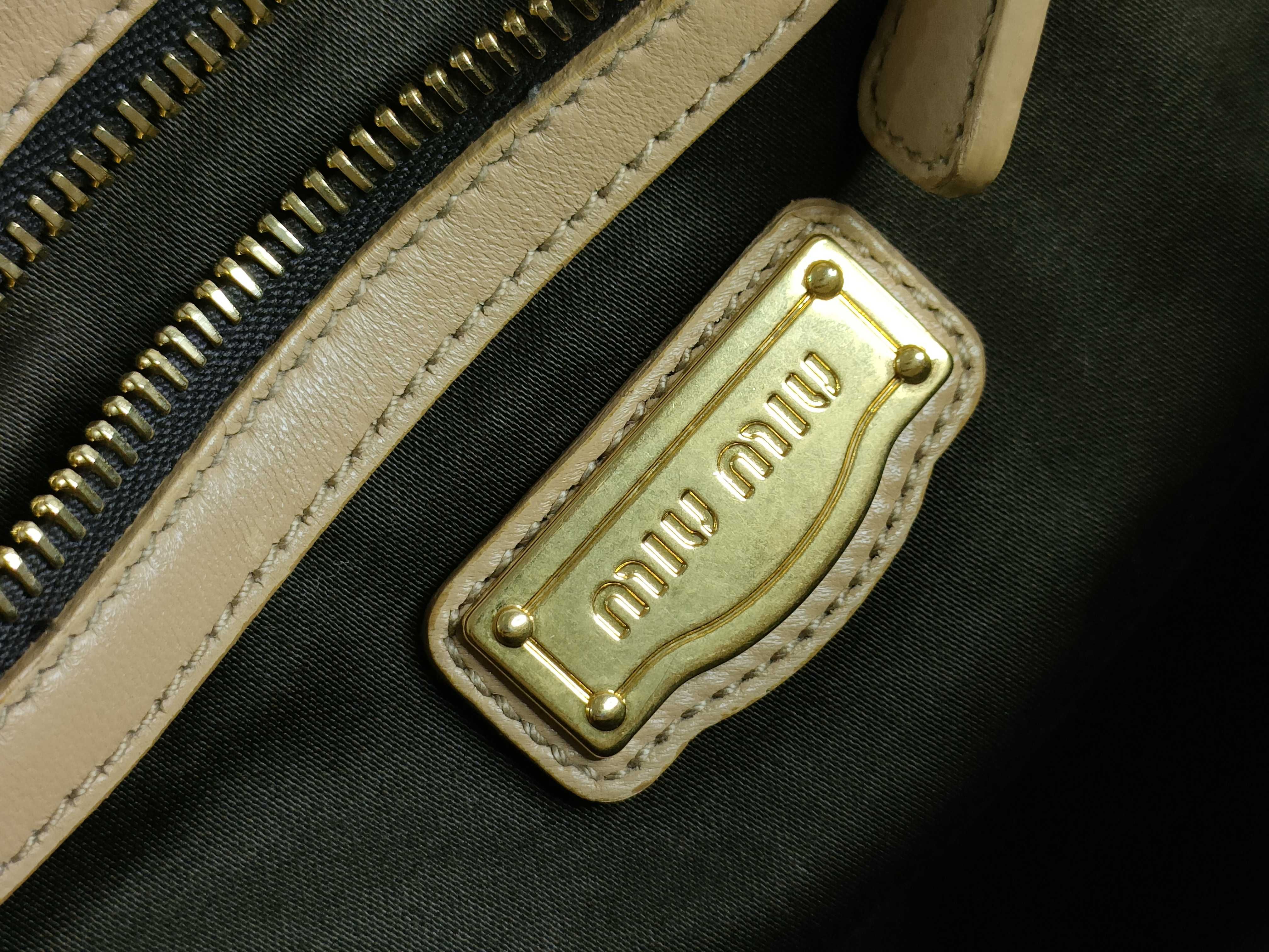 MIUMIU 2WAY Shoulder Bag Matelasse/Charm Handbag — view 13