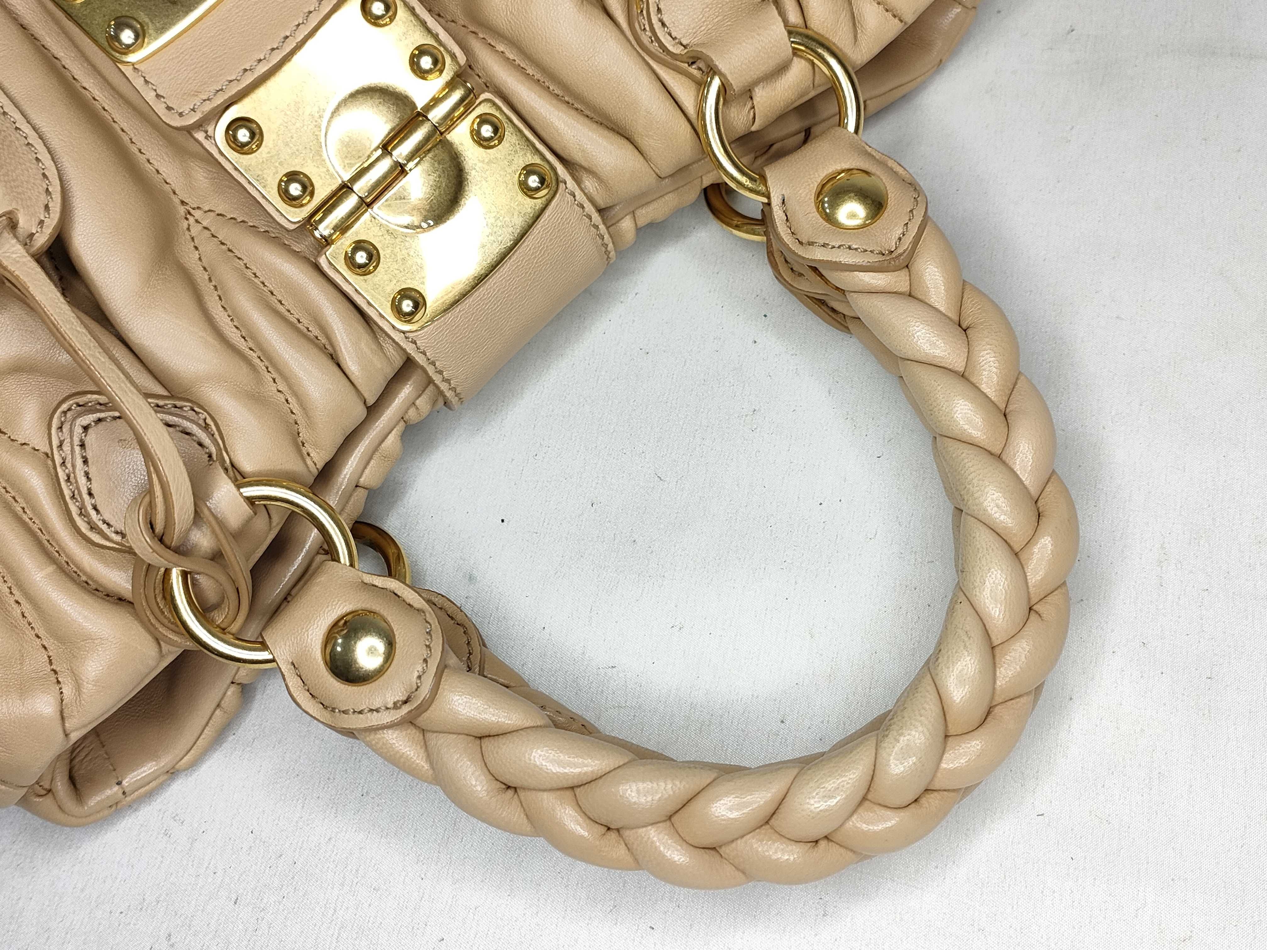 MIUMIU 2WAY Shoulder Bag Matelasse/Charm Handbag — view 3