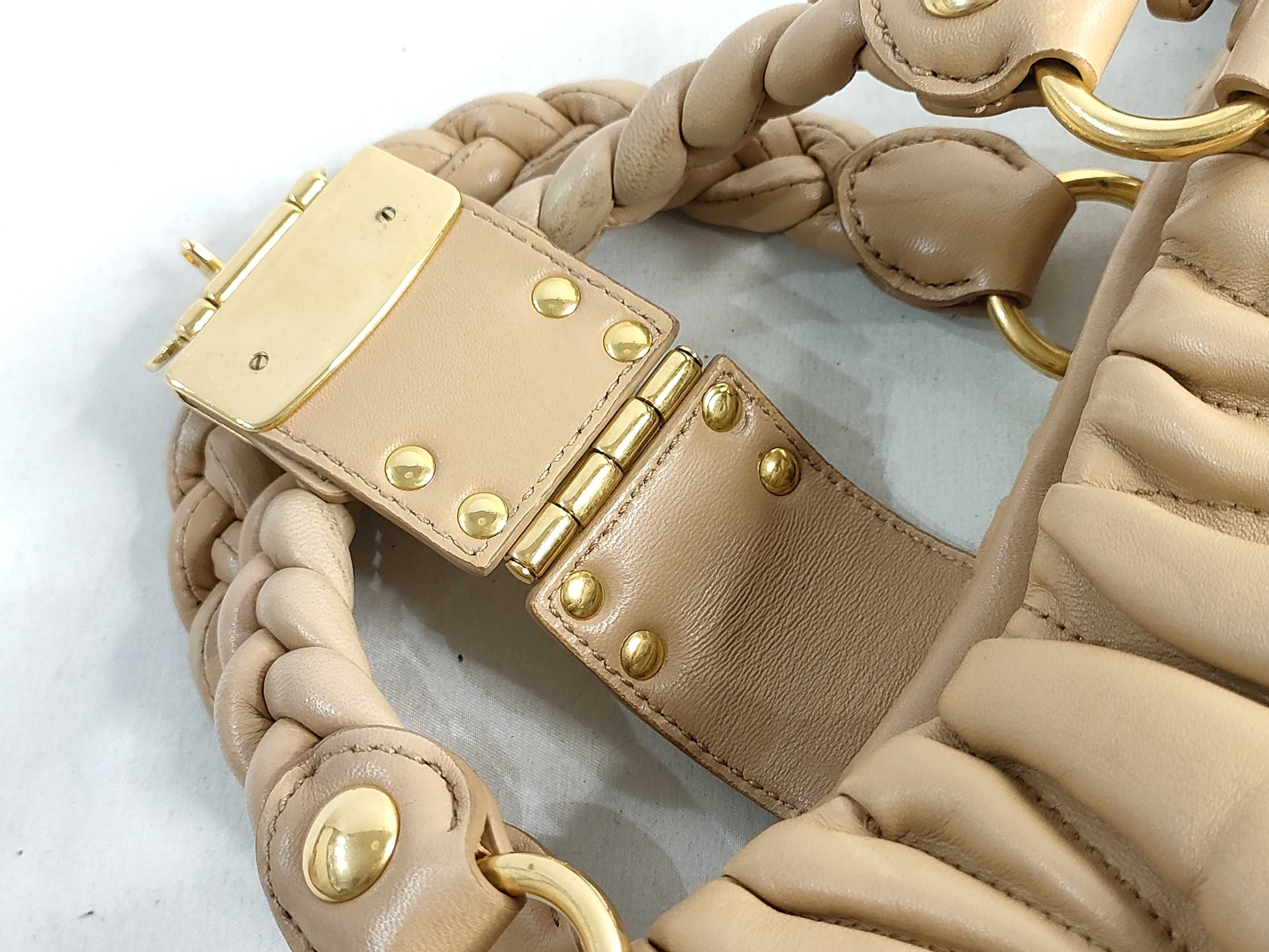 MIUMIU 2WAY Shoulder Bag Matelasse/Charm Handbag — view 9