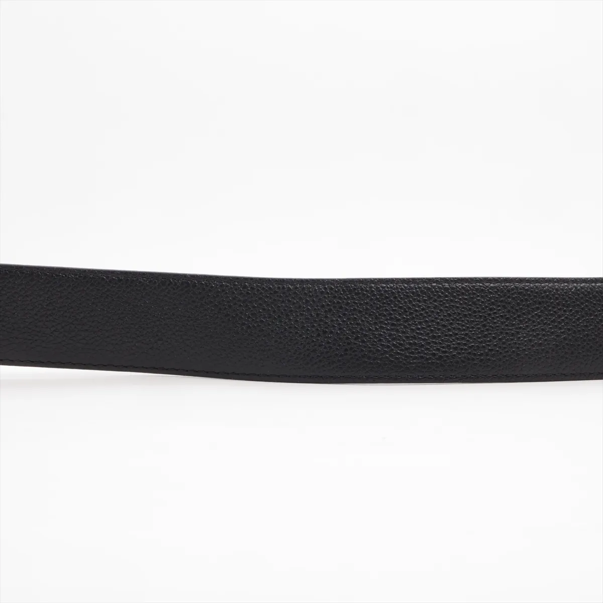 M0564 Ceinture LV Circle AC3202 Belt, size 75, PVC x Leather, Brown. Shows signs of wear including — view 4