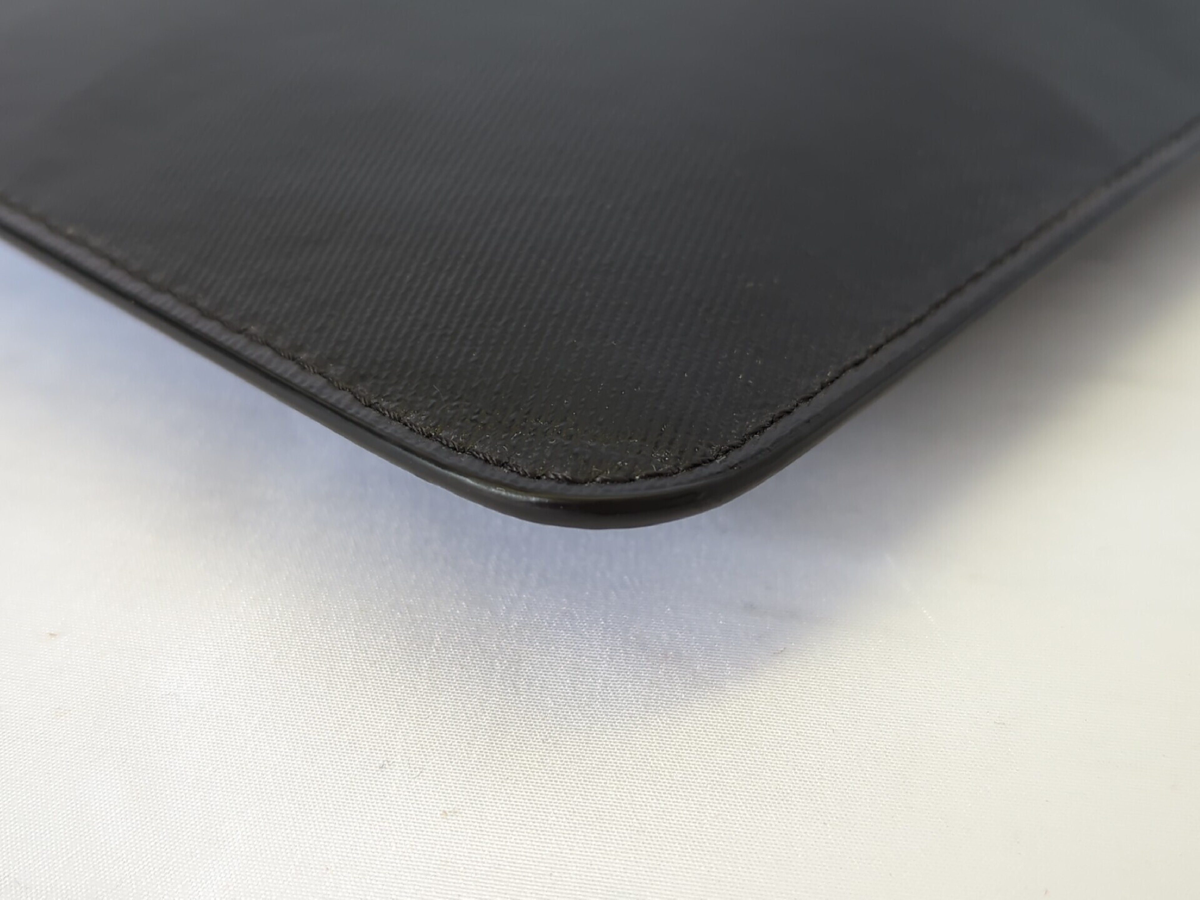 leather clutch bag — view 3