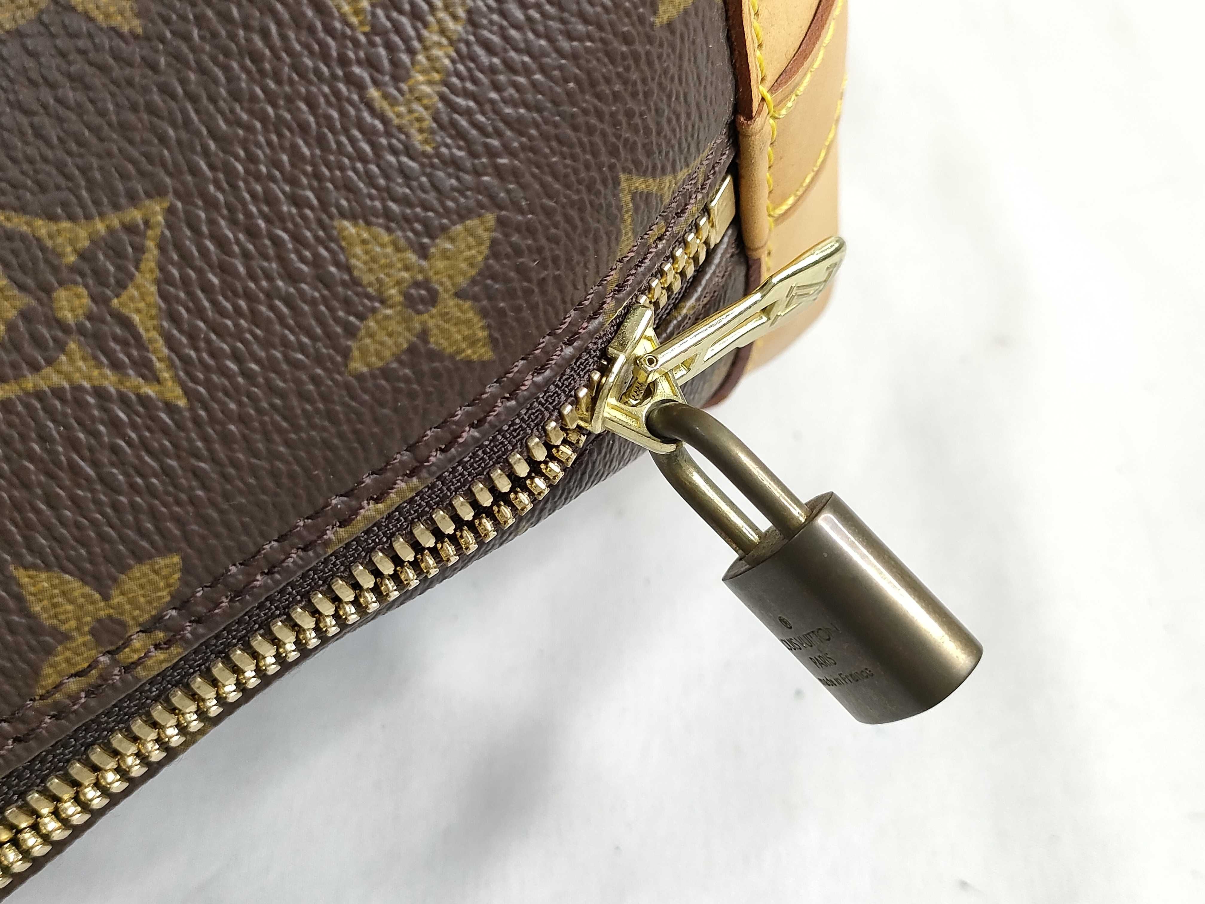 Alma Monogram Handbag M51130 with Padlock — view 13