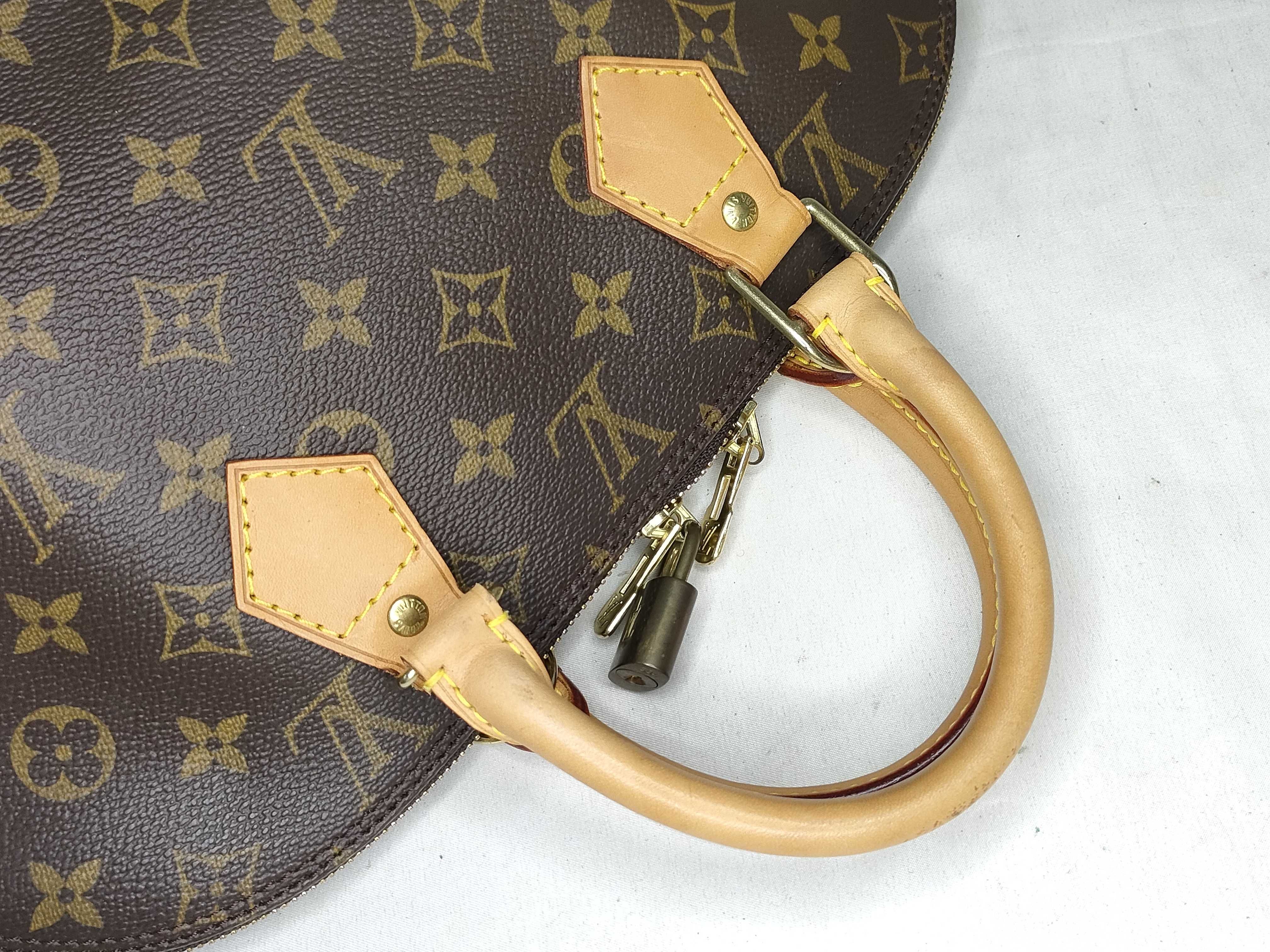Alma Monogram Handbag M51130 with Padlock — view 3