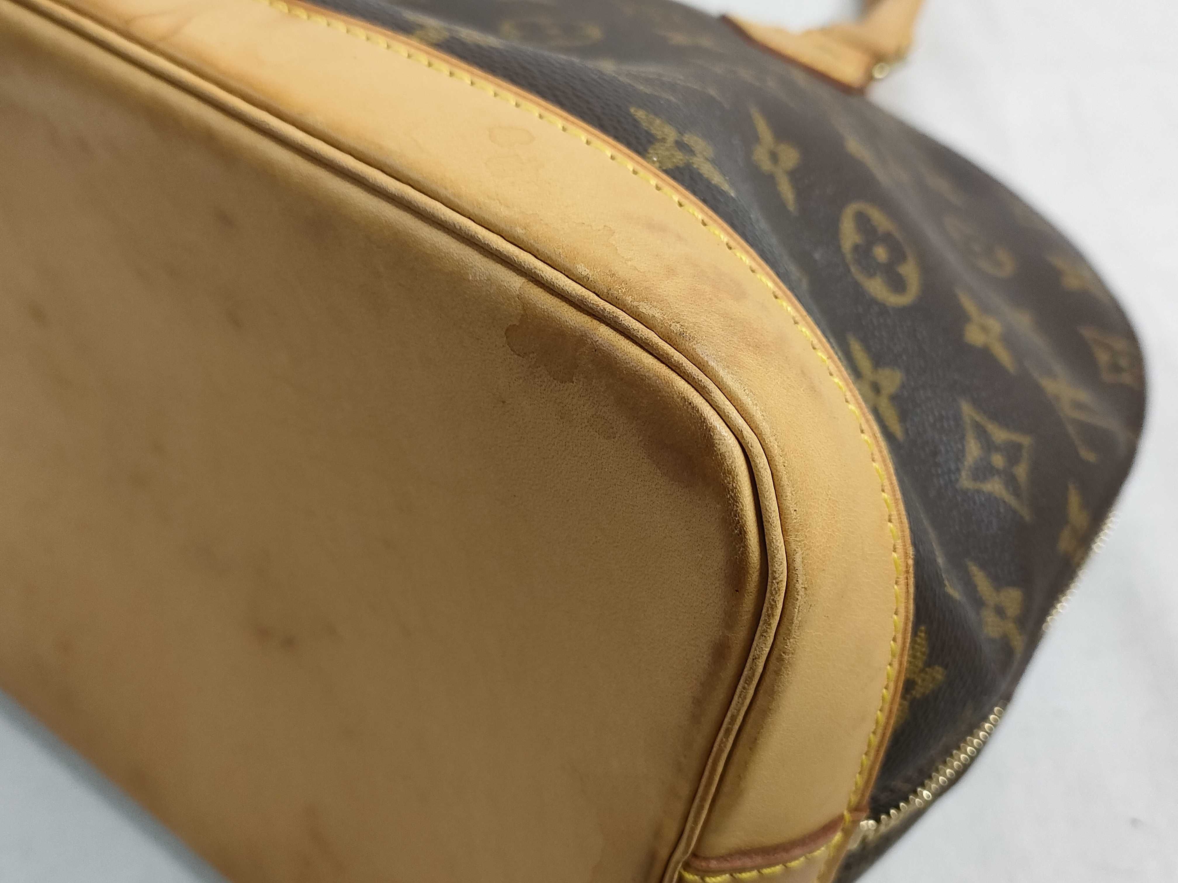 Alma Monogram Handbag M51130 with Padlock — view 6