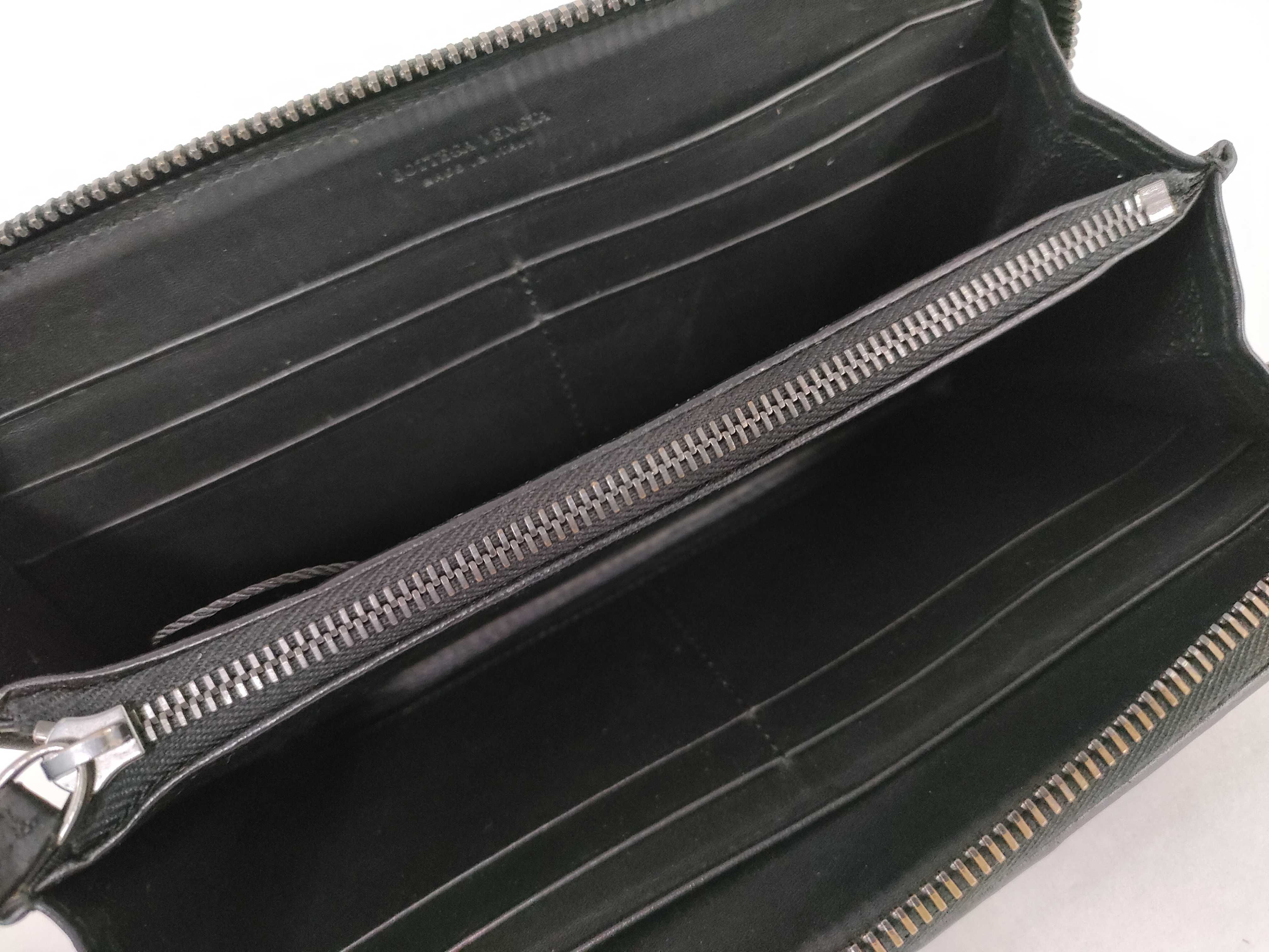 Intrecciato Round Zipper Long Wallet — view 8