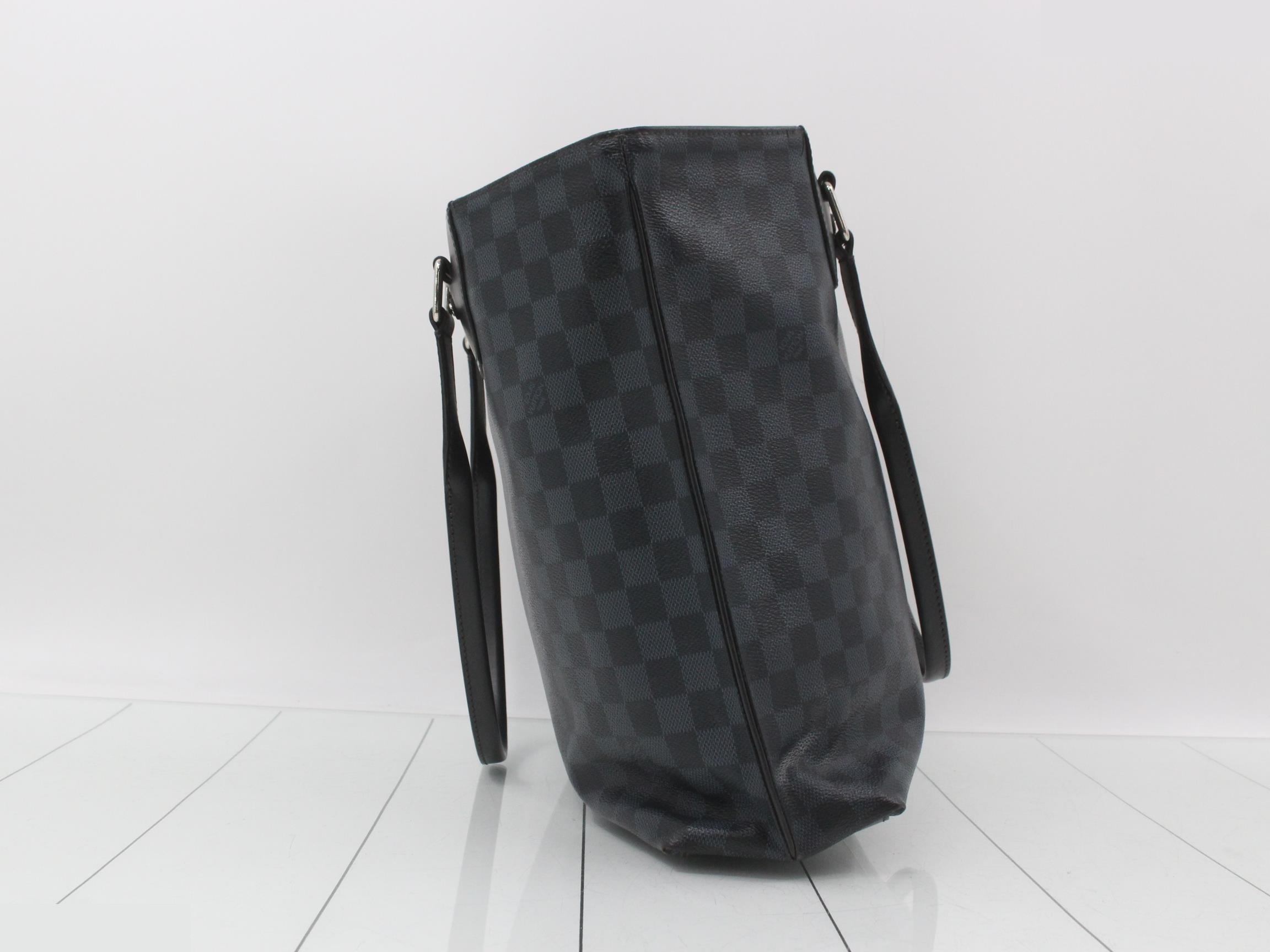 Damier Cobalt Cabas Voyage Tote Bag — view 4