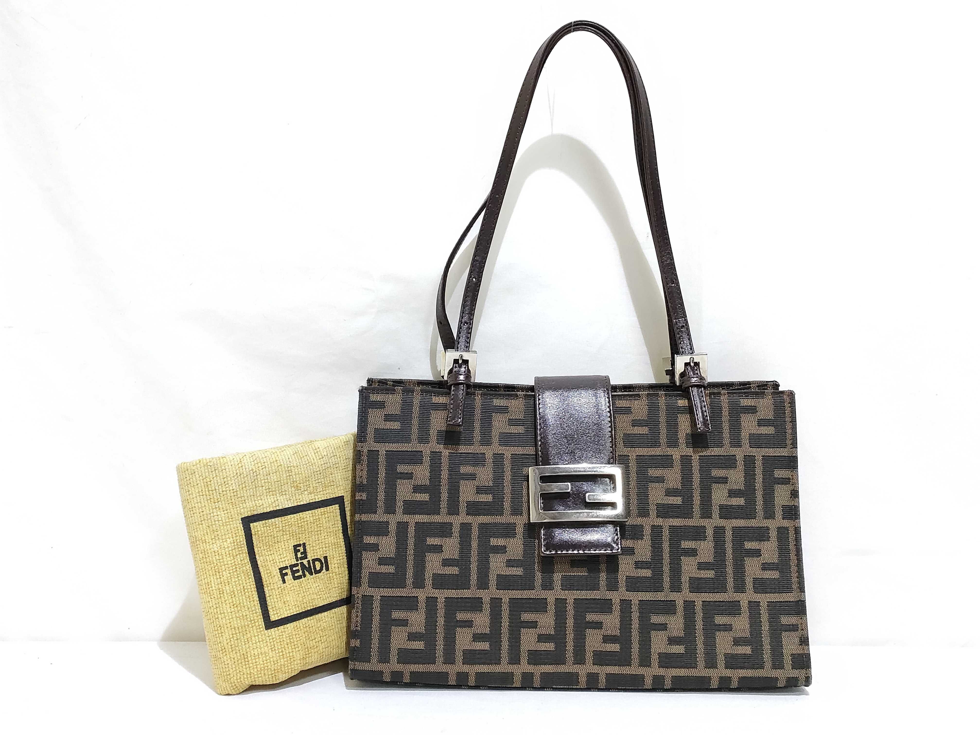 Zucca Shoulder Bag Mamma Bucket Brown