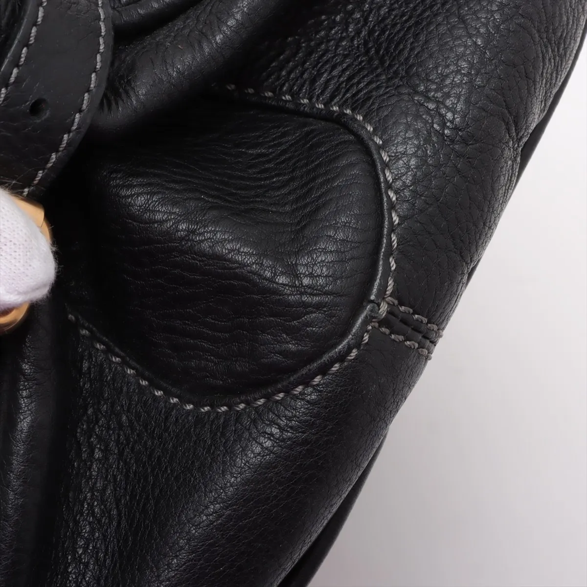 paddington leather handbag black — view 14