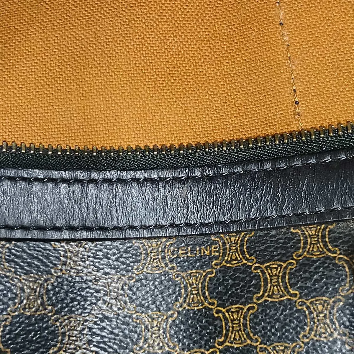 Macadam PVC x Leather Boston Bag, Brown — view 10