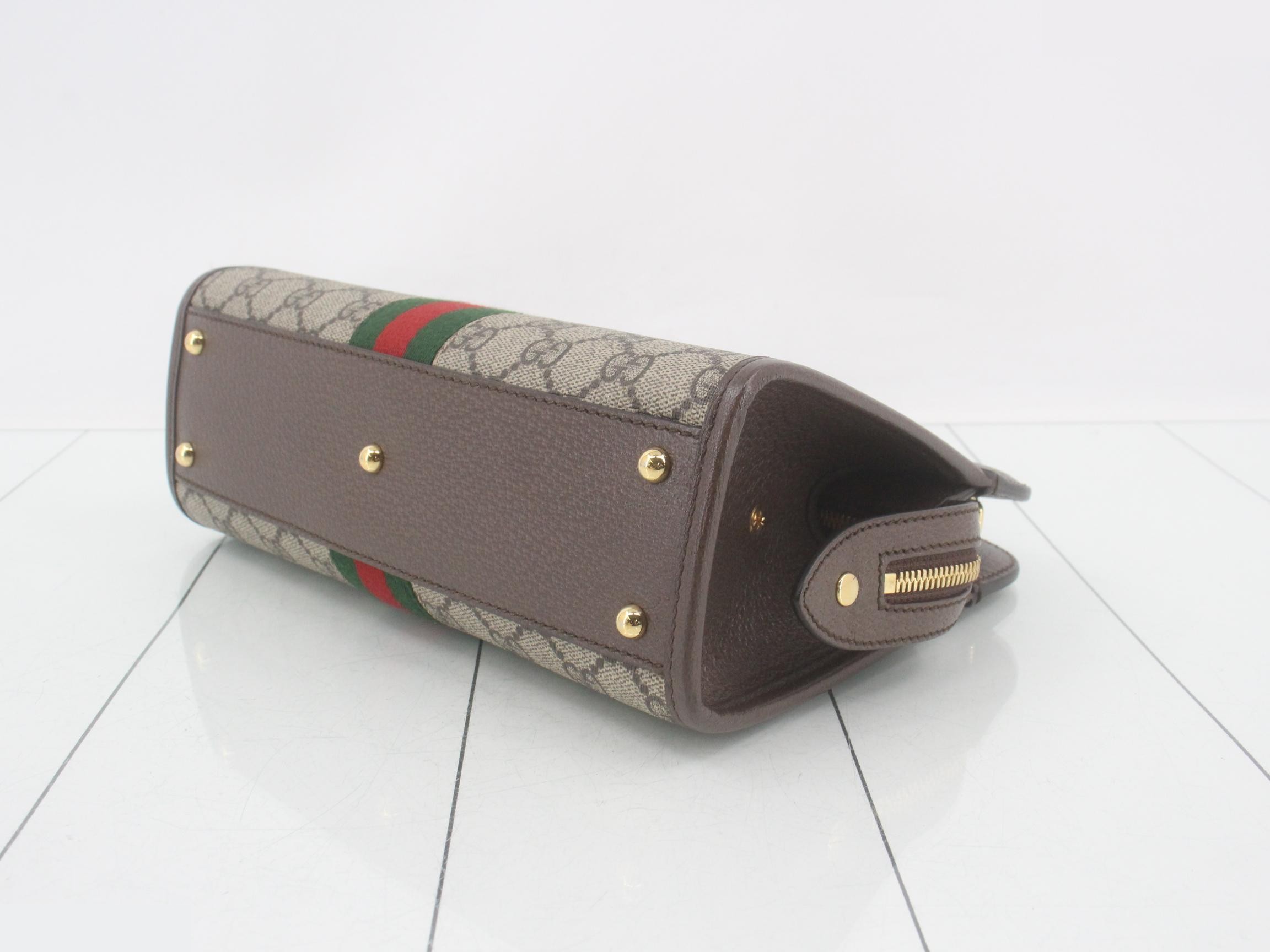 Ophidia GG Supreme 2-Way Handbag — view 6