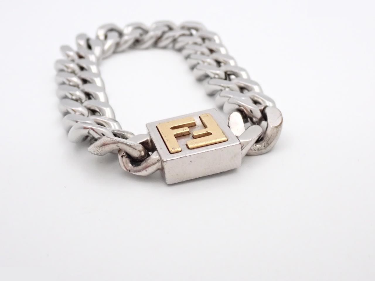 FF logo chain bracelet arm circumference approx. 19cm — view 3