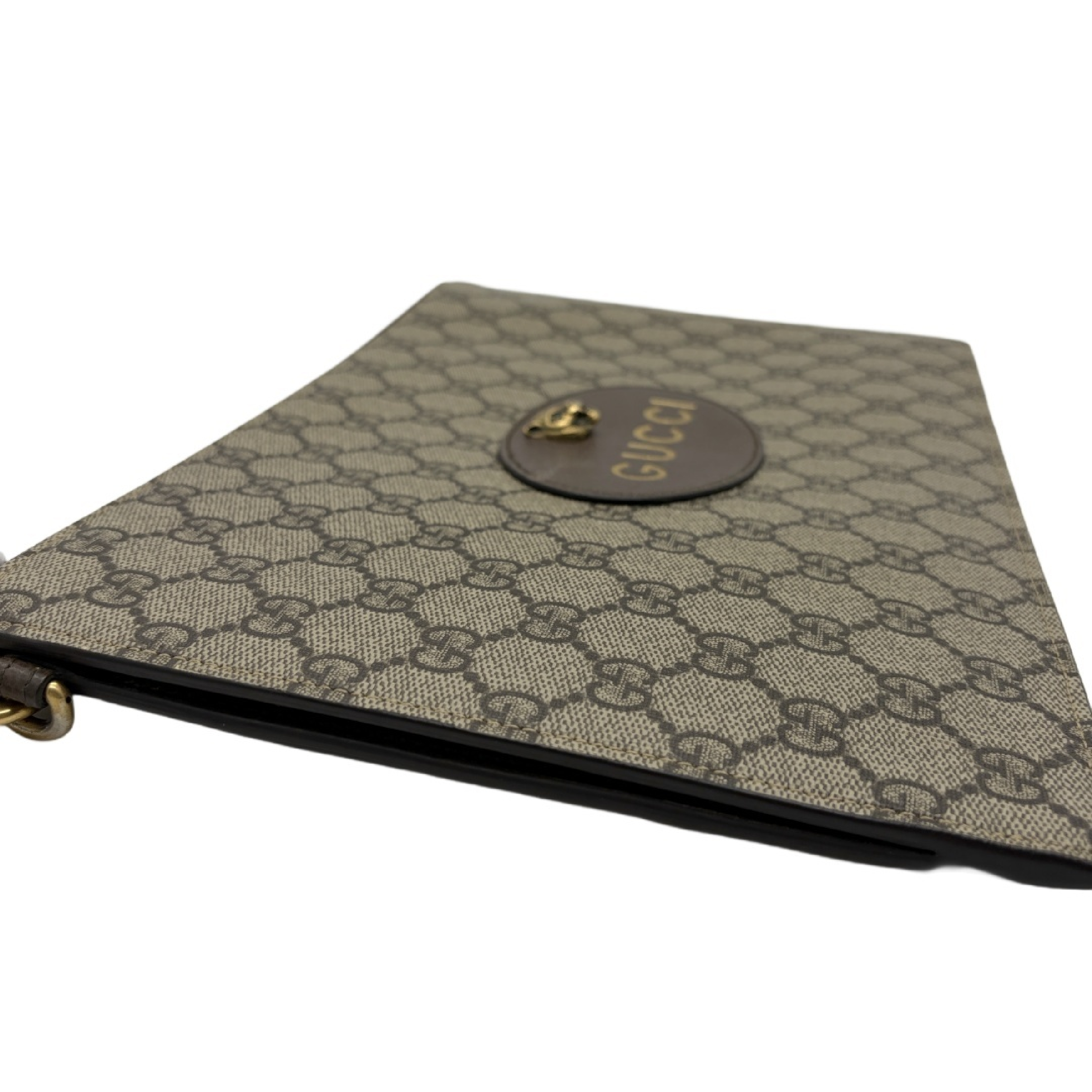 Neo Vintage GG Supreme Clutch Bag — view 3