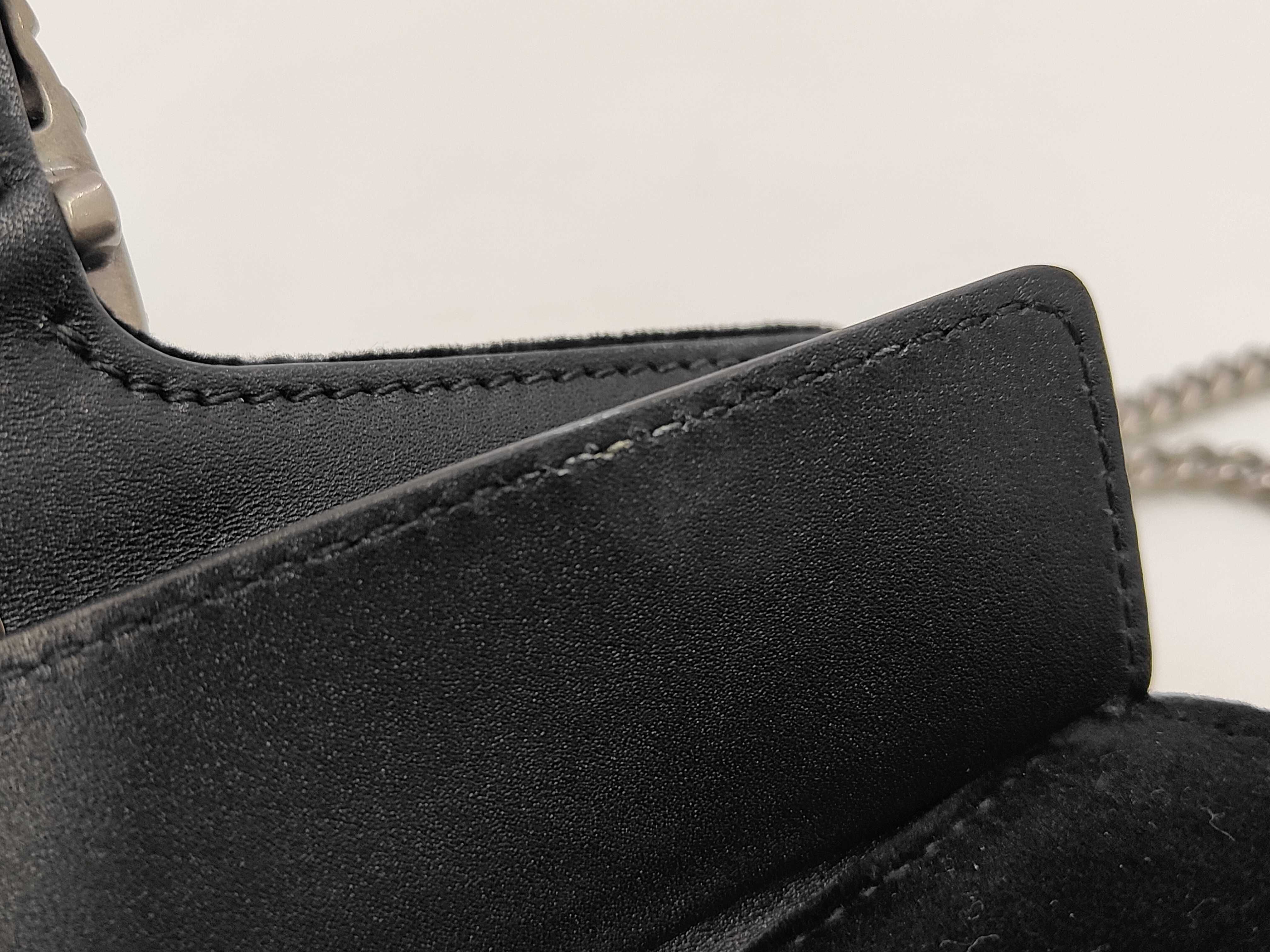 Dionysus Velour x Leather Black 476432 Mini Shoulder Bag — view 7