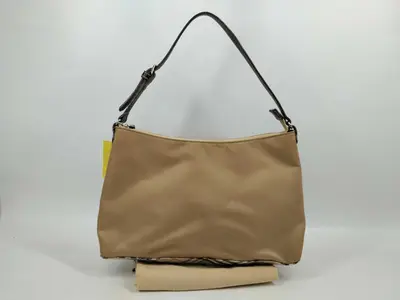 Blue Label One-Shoulder Nylon Shoulder Bag