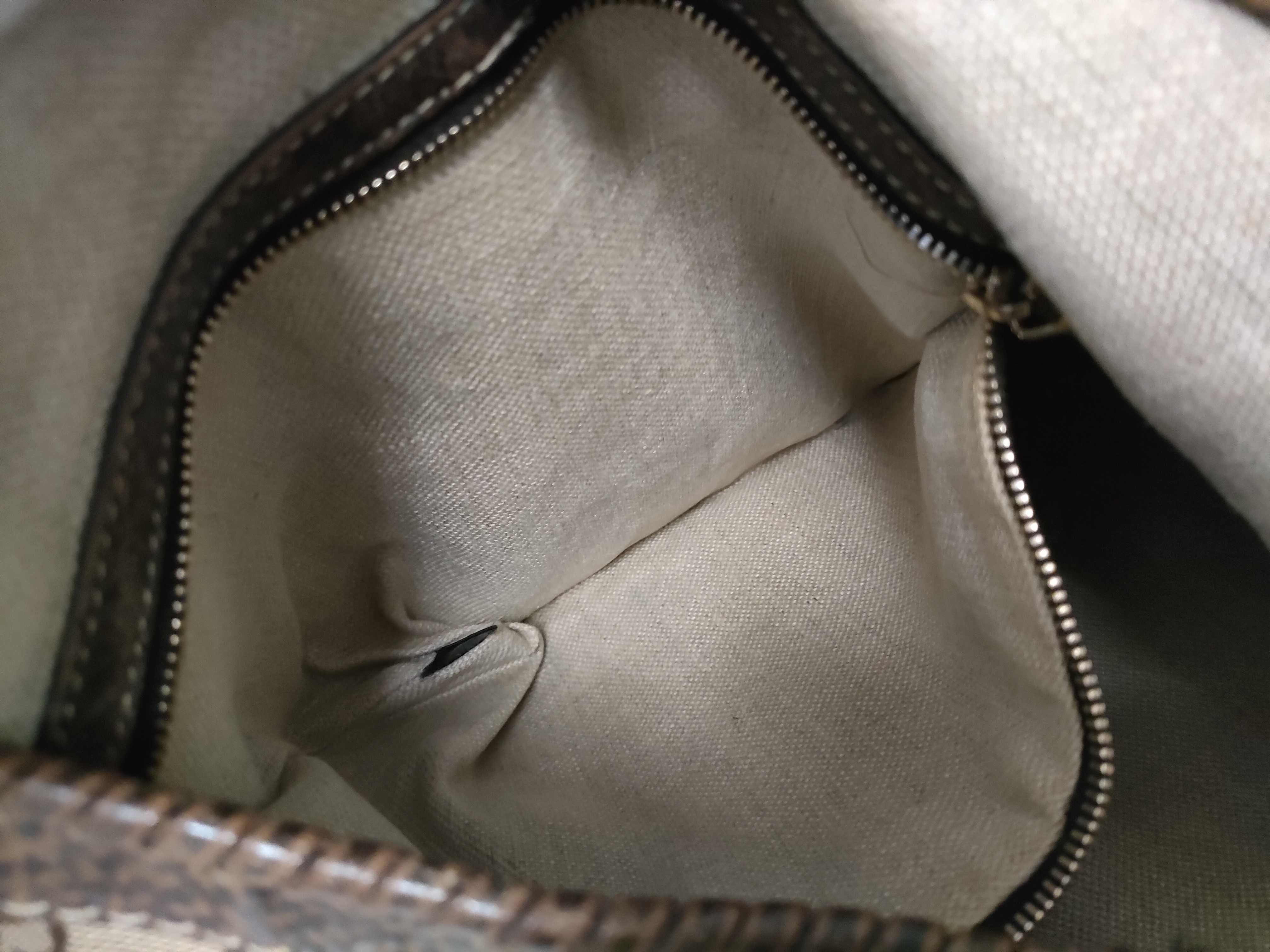 GG Canvas Brown Canvas GG Monogram Bamboo Tassel Jackie Bag with Long Shoulder Strap — view 9