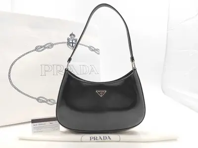 Black 1BC499 Cleo Hobo Bag